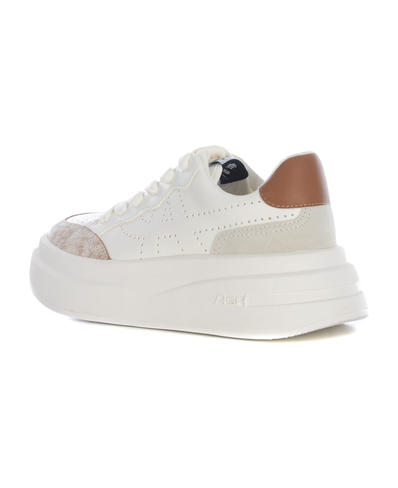 Ash Sneakers Ash "impuls" Made Of Leather - Bianco ウェッジシューズ