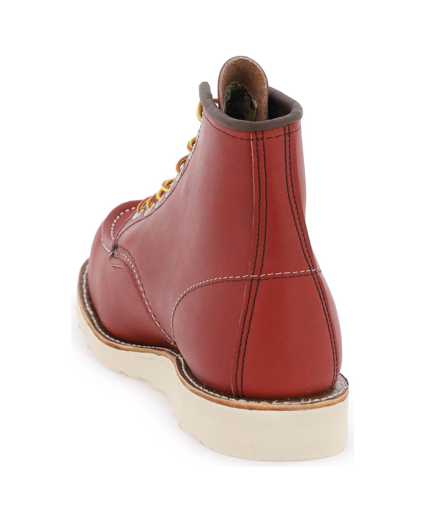 Red Wing Classic Moc Ankle Boots - ORO RUSSET (Red) ブーツ