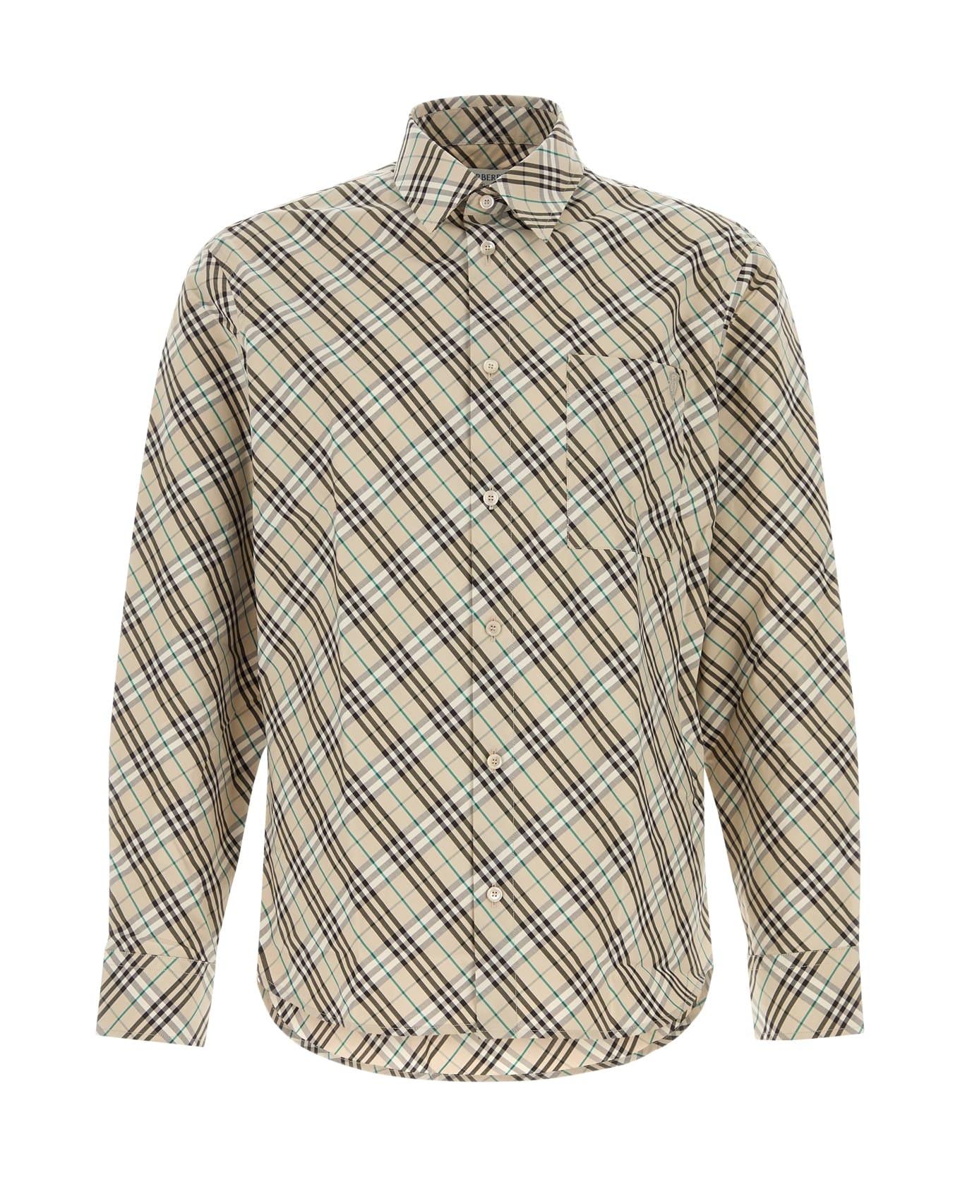 Check Cotton Shirt - Thumbnail 2