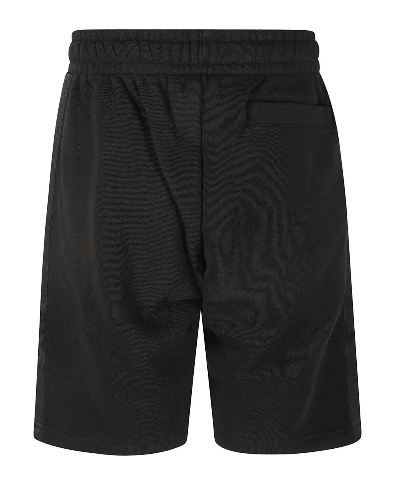 Palm Angels Logo Tape Sweat Shorts - Black