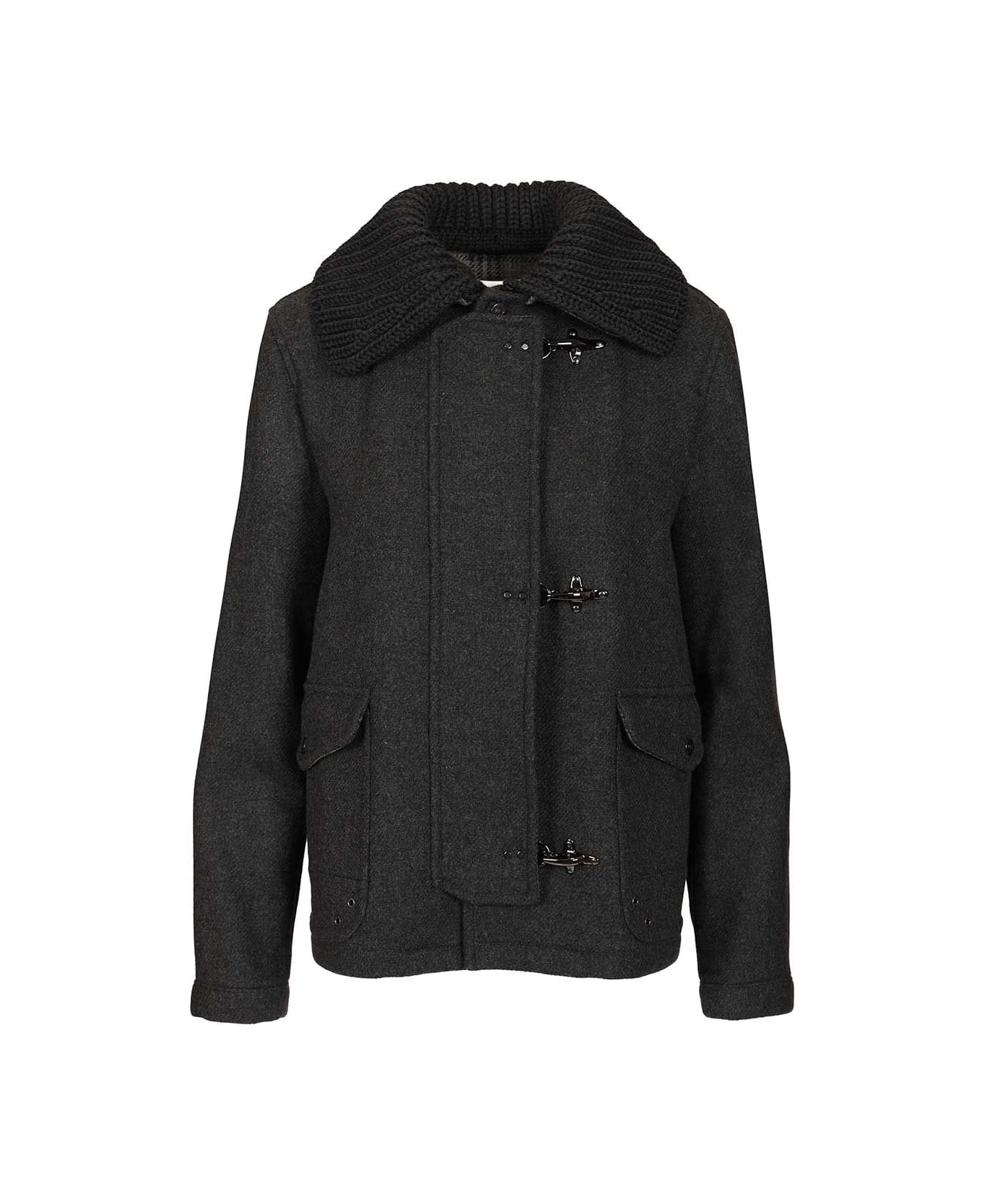 Fay 3-hook Wool Jacket