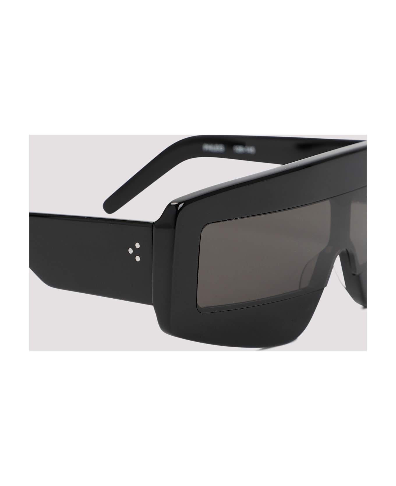 Rick Owens Sunglasses Phleg - Black