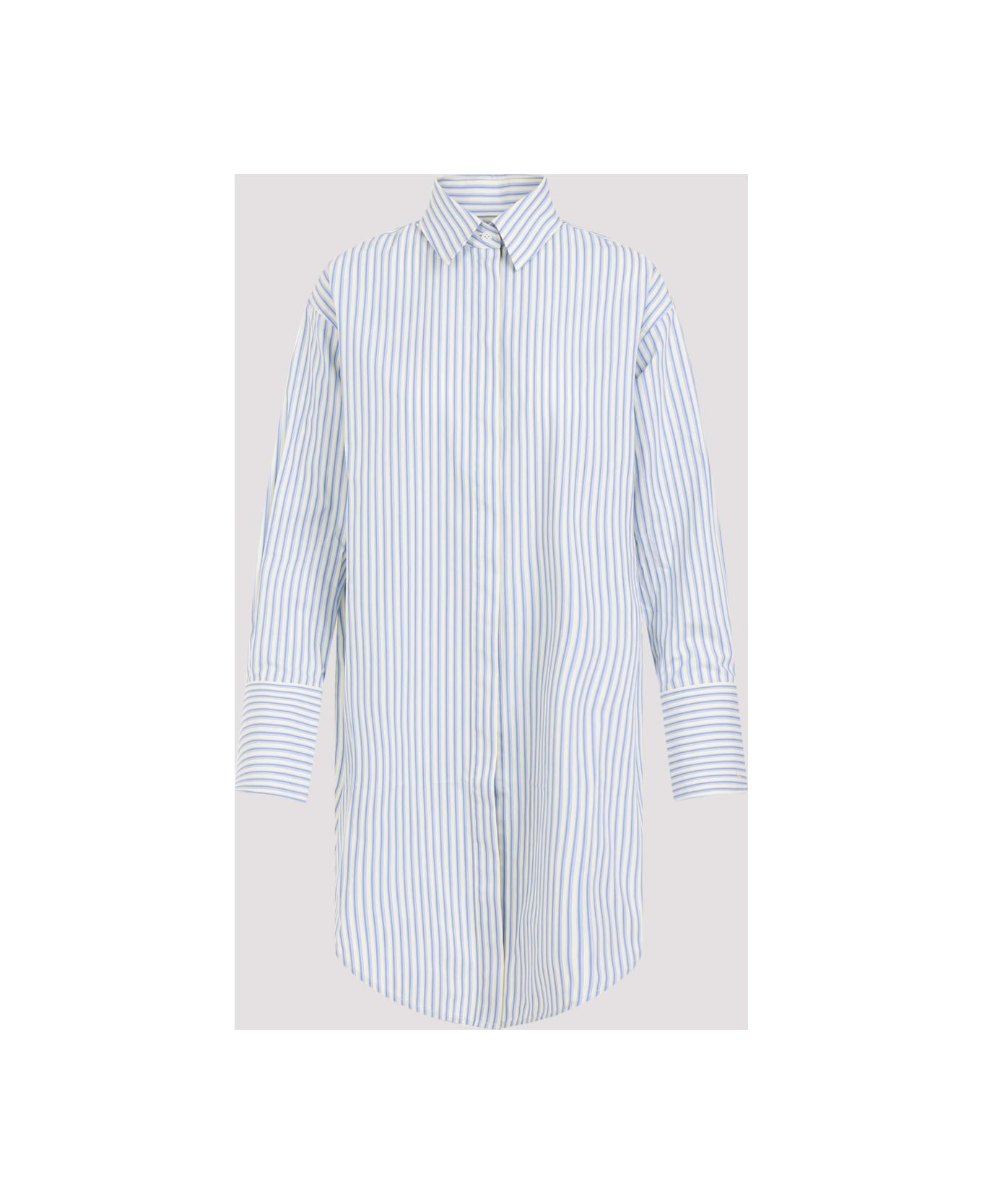 Victoria Beckham Wrap Front Blouse - Chamomile