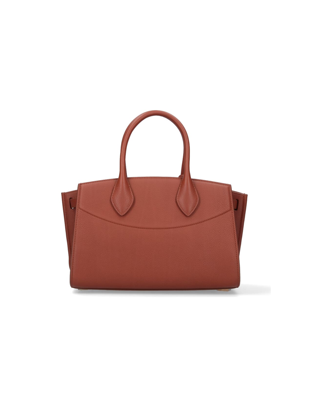 Ferragamo Medium Handbag "studio Soft" - Brown