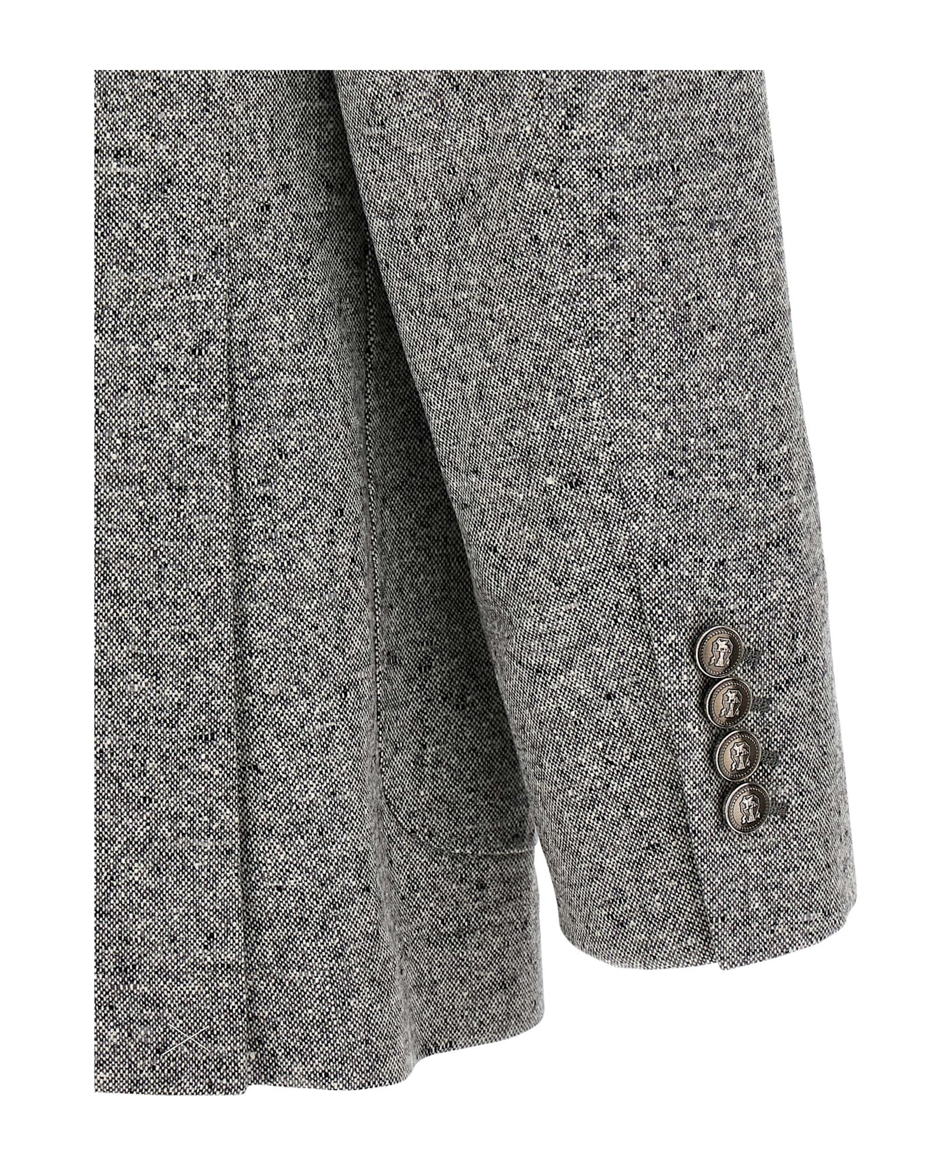 Brunello Cucinelli Grisaille Dress