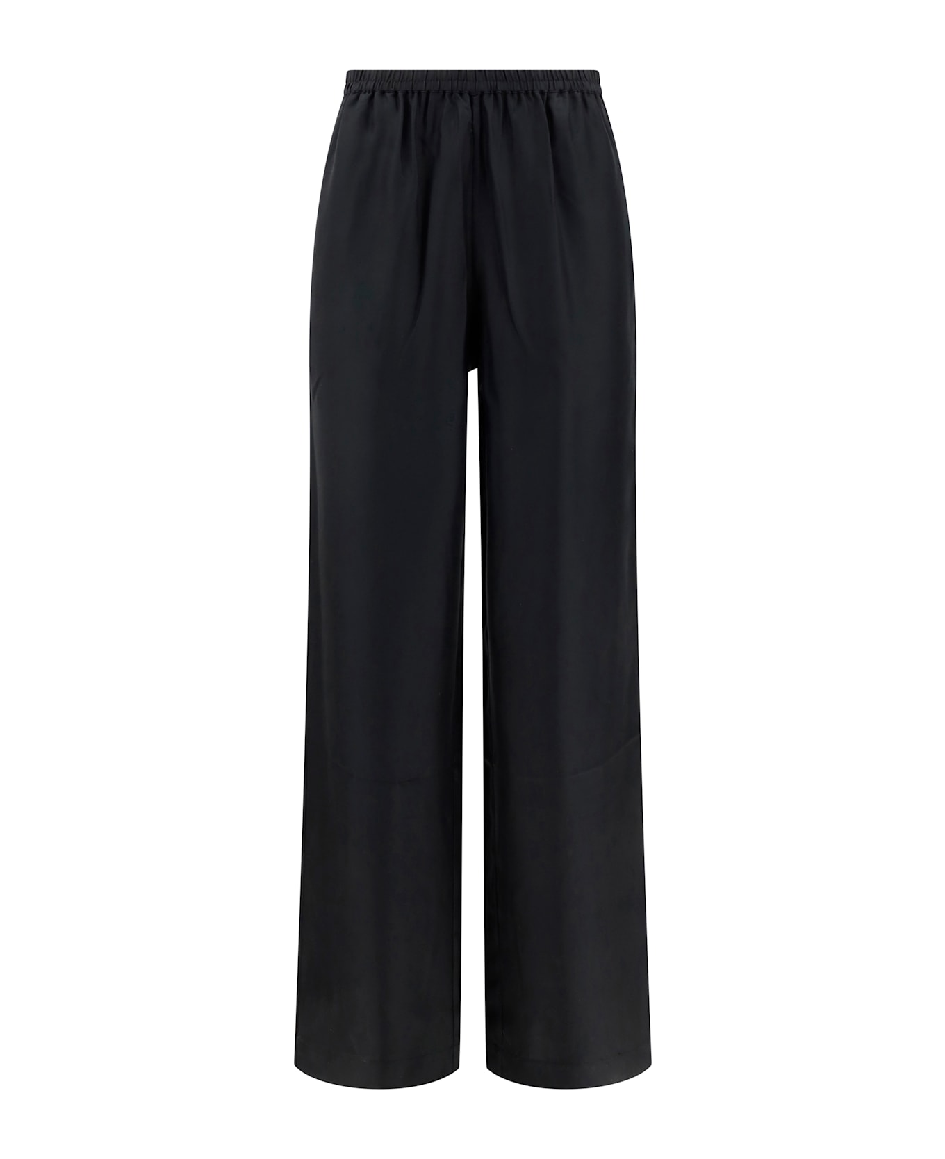 Loulou Studio Satin Alera Pants - Black