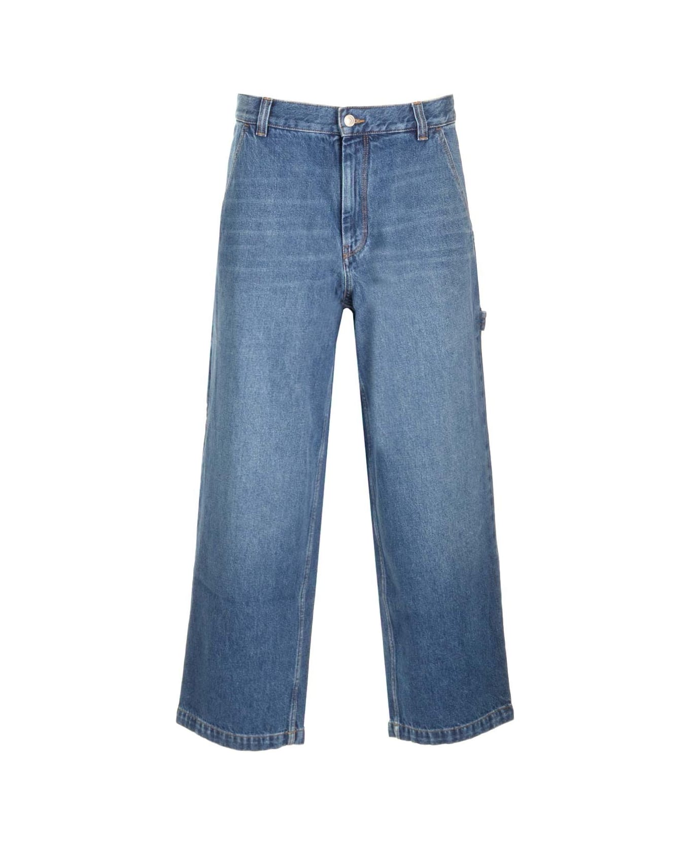 Isabel Marant "jorama" Baggy Fit Jeans - Blue