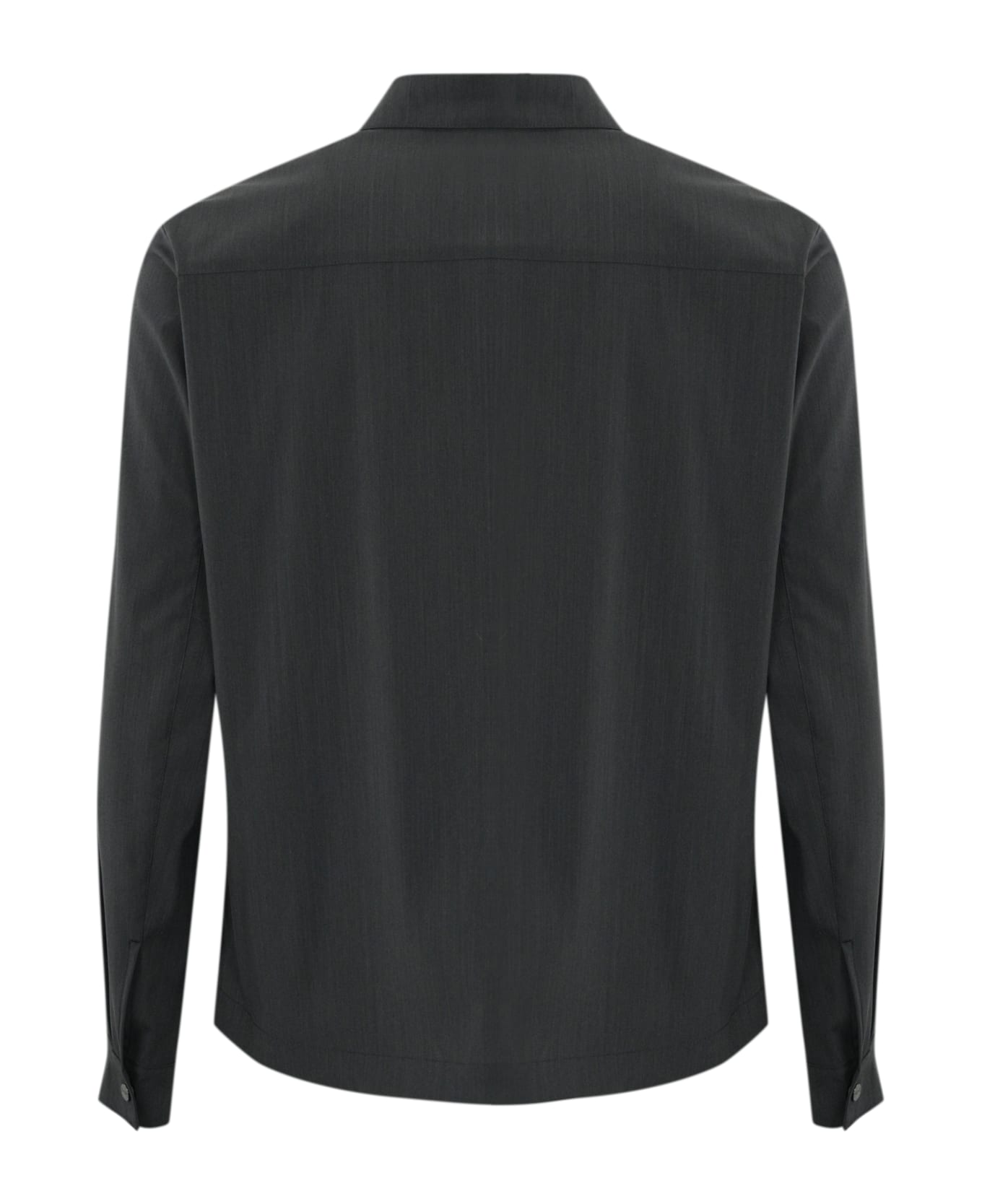 Herno Cotton Shirt Jacket - Ferro