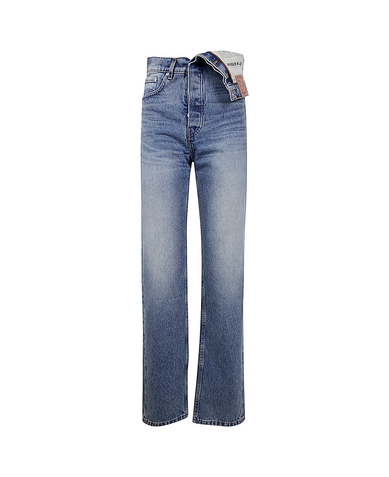Y/Project Evergreen Asymmetric Jeans - Evergreen Vintage Blue