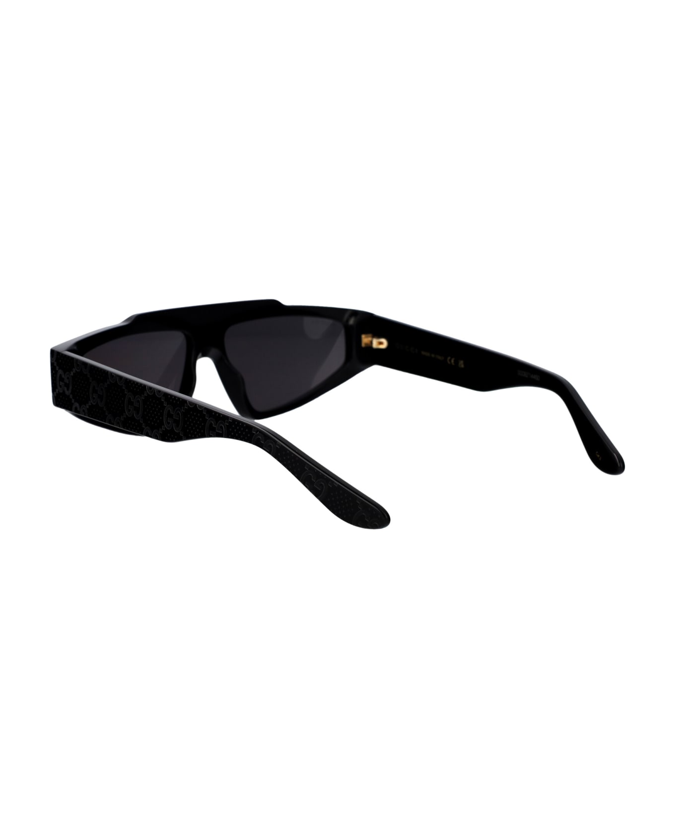 Gucci Eyewear Gg1591s Sunglasses - 001 BLACK BLACK GREY