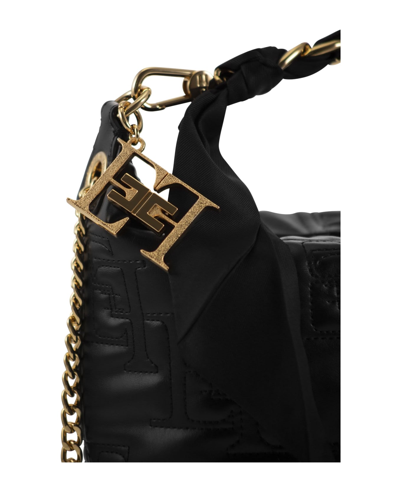Elisabetta Franchi Black Handbag - Black