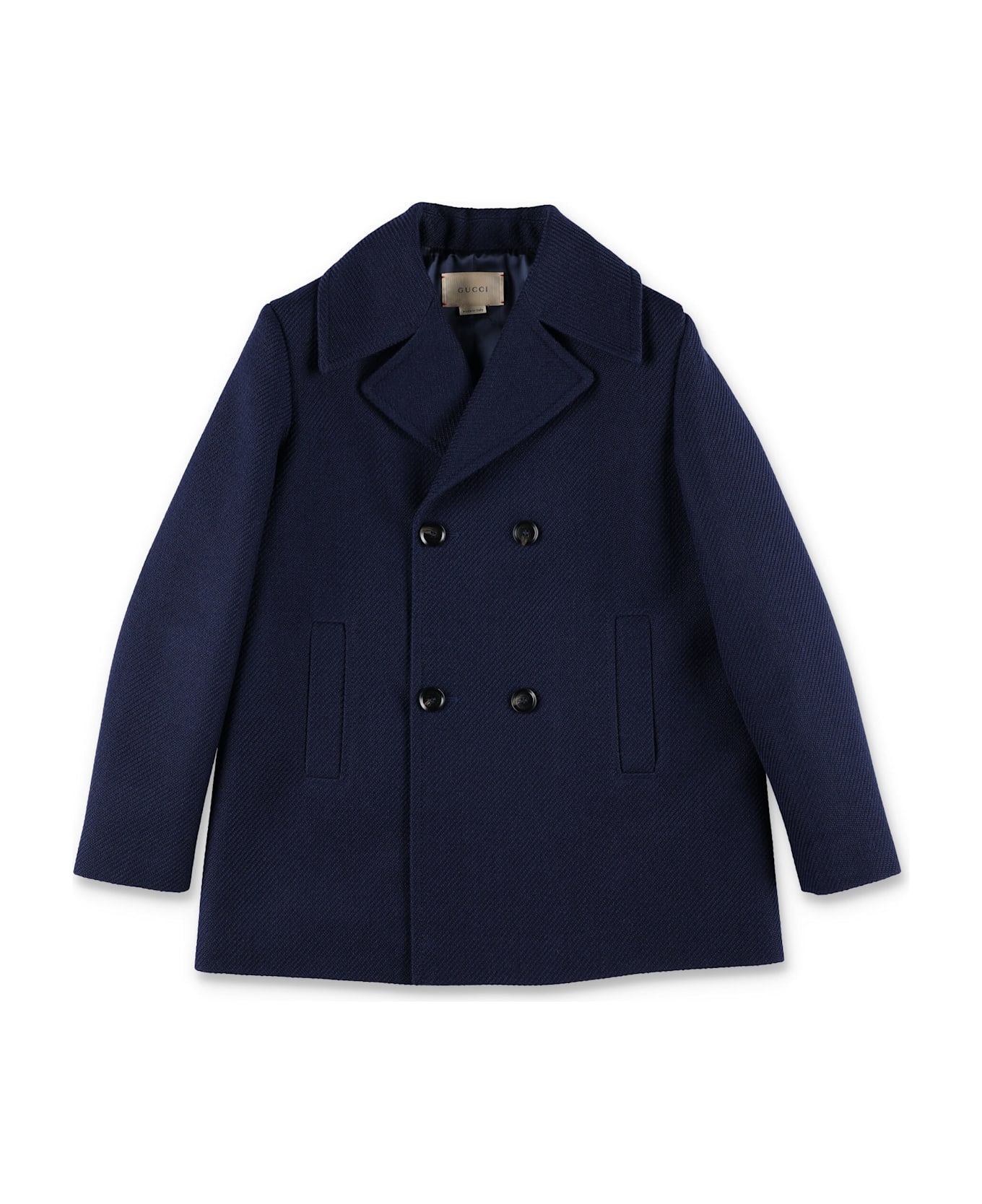 Gucci Kid - Caban Coat - BLU