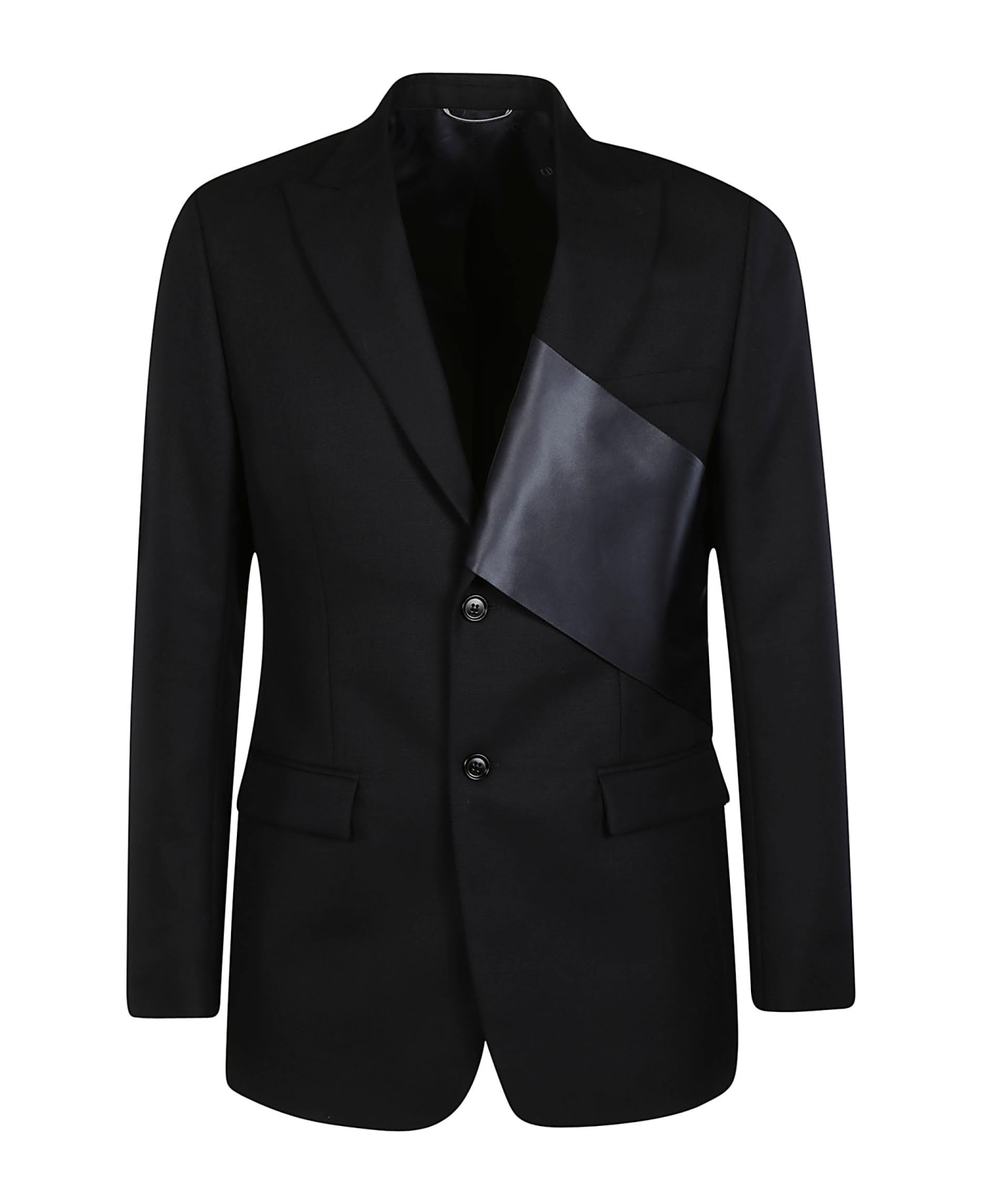 Christian Dior Single-breasted Blazer - Dark Blue