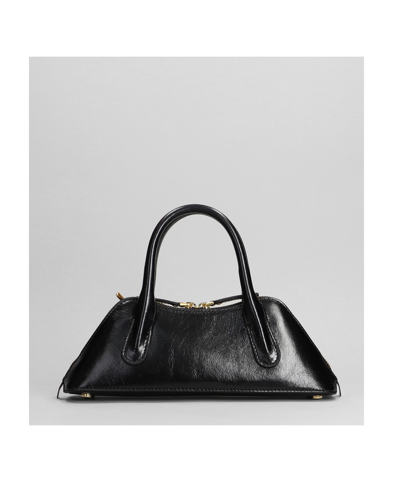 Blumarine Shoulder Bag In Black Leather - BLACK