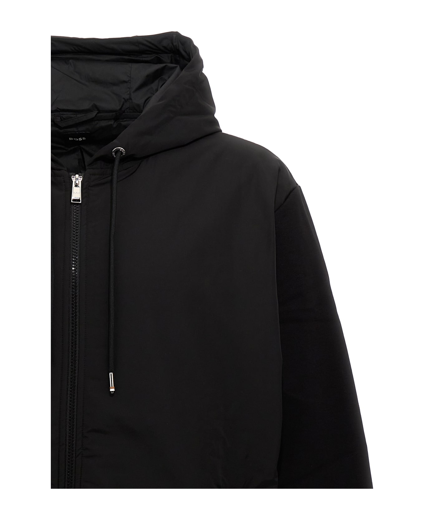 Hugo Boss 'sommers 66' Hooded Jacket - Black  