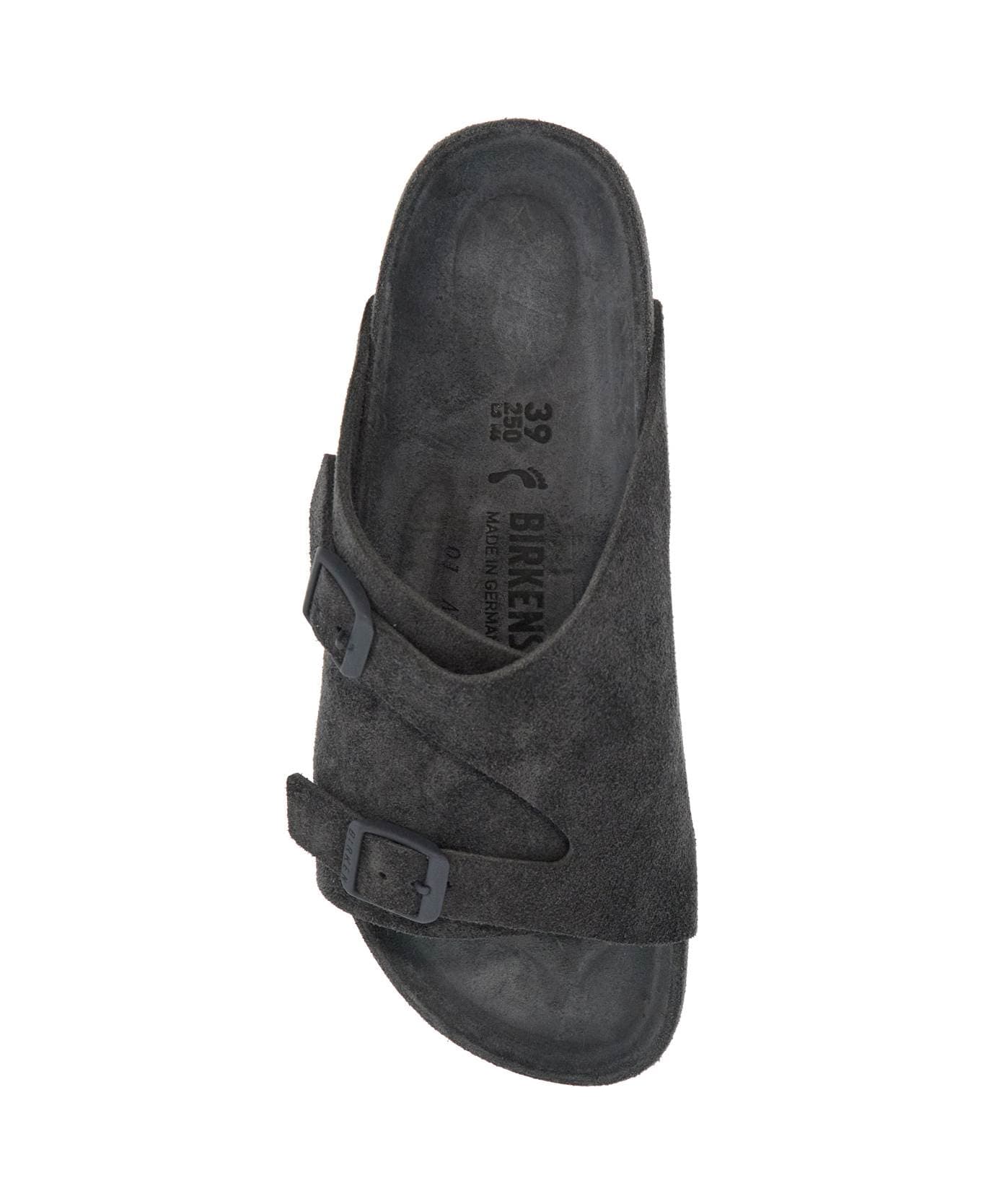 Birkenstock Zurich Bs Sliders - ANTHRACITE