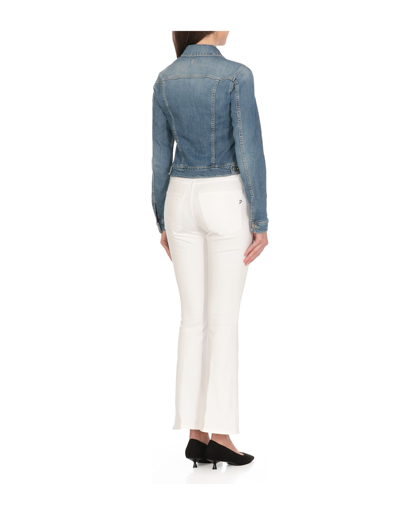 Dondup Cotton Jeans Jacket - Blue