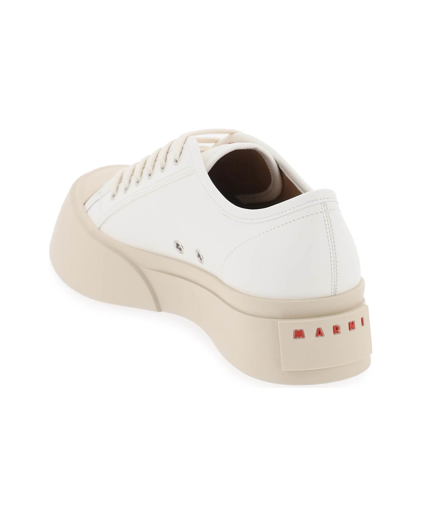 Marni Leather Pablo Sneakers - LILY WHITE (White) スニーカー
