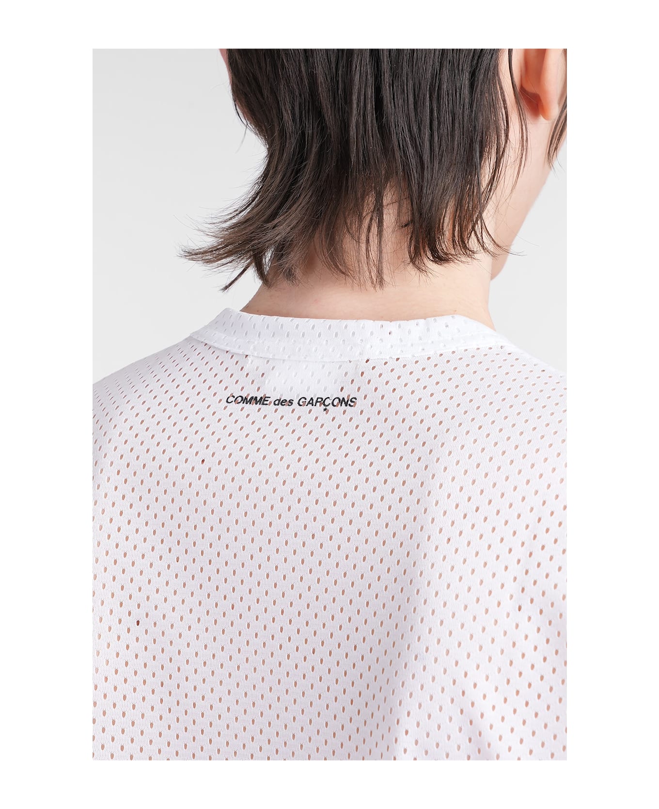 Comme des Garçons T-shirt In White Polyester - white
