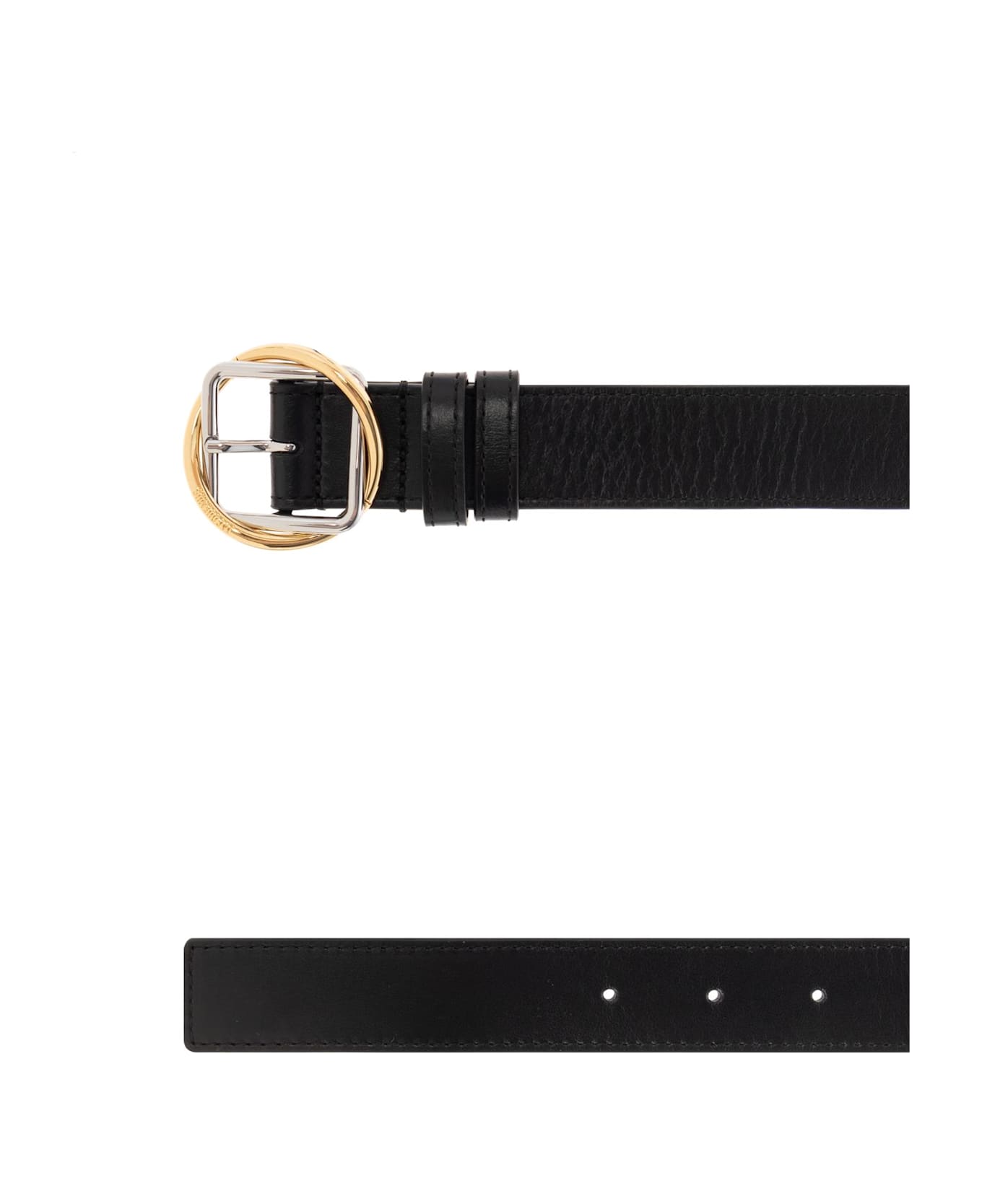 Jacquemus Leather Belt - BLACK