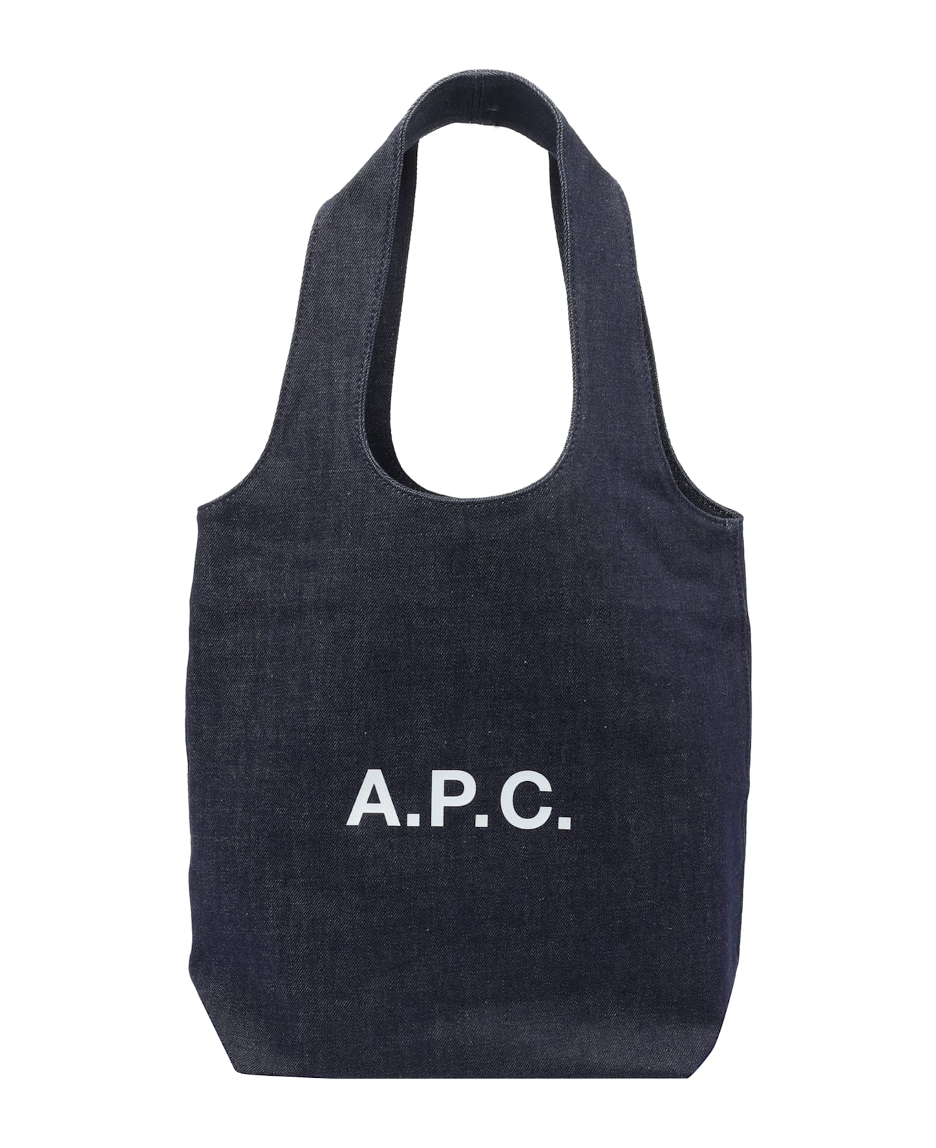A.P.C. Small Nino Tote Bag - Blue