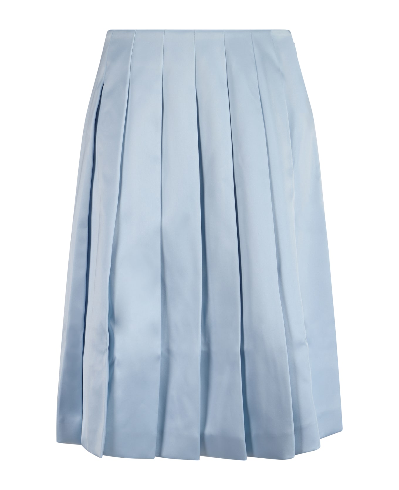 self-portrait Midi Skirt - Blue