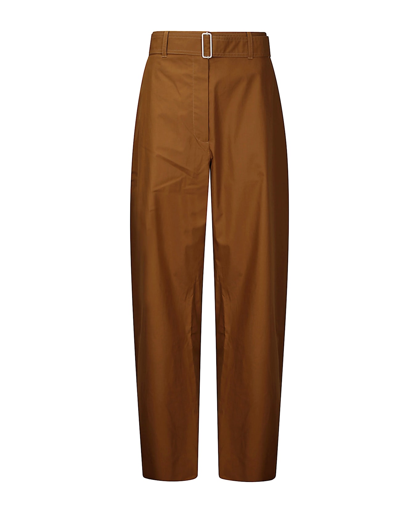Studio Nicholson Belted Round Leg Pant - ALMOND