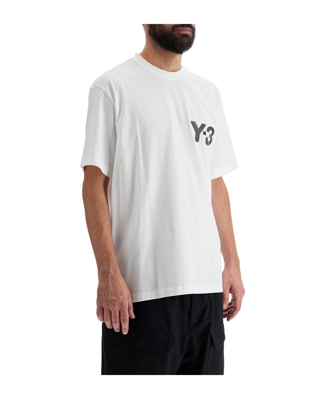 Y-3 Oversized Logo T - CWHITE (White)