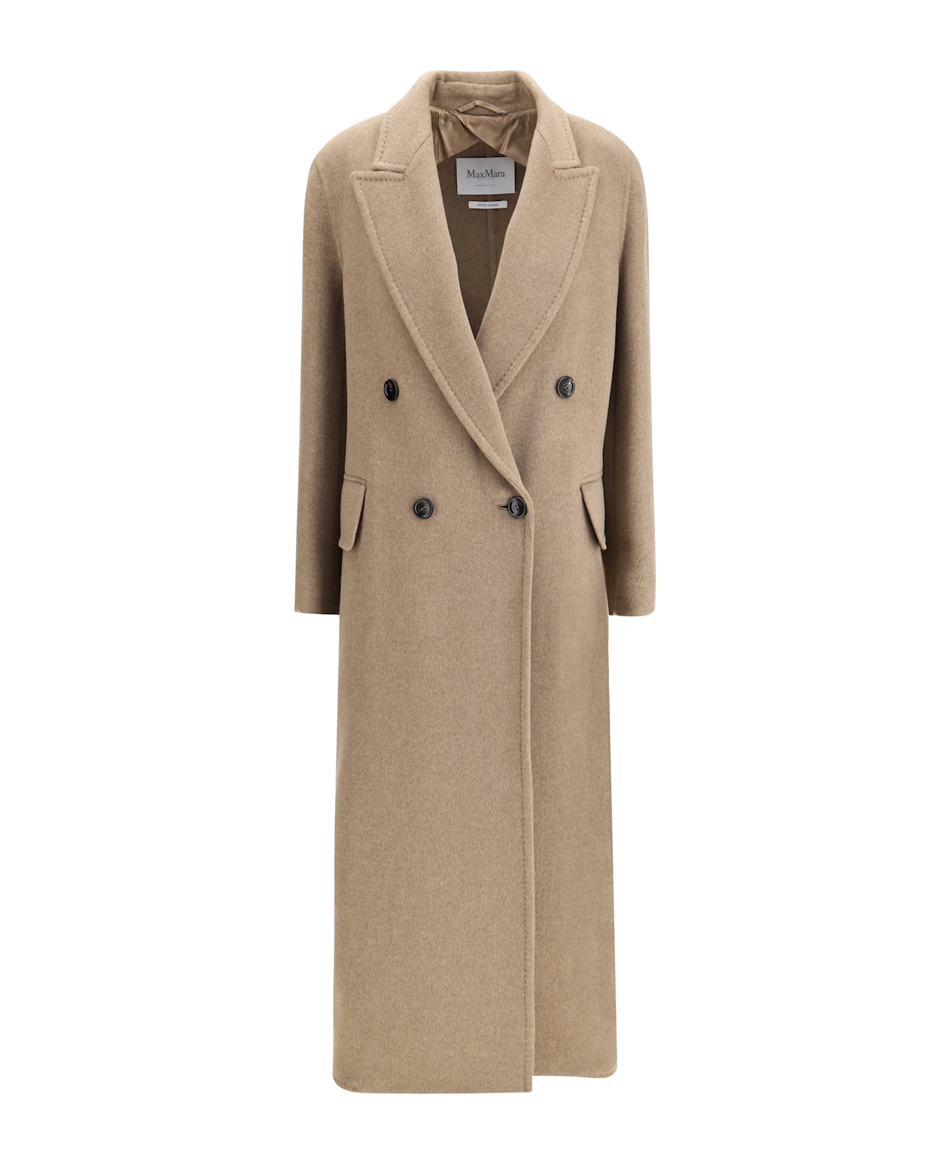 Max Mara Cashmere Drap Coat - Hazelnut