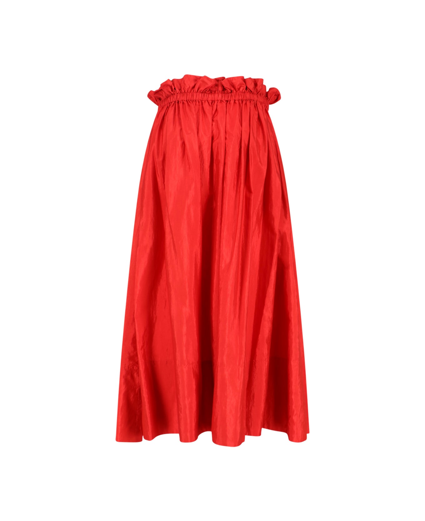 Jil Sander Midi Skirt - Red