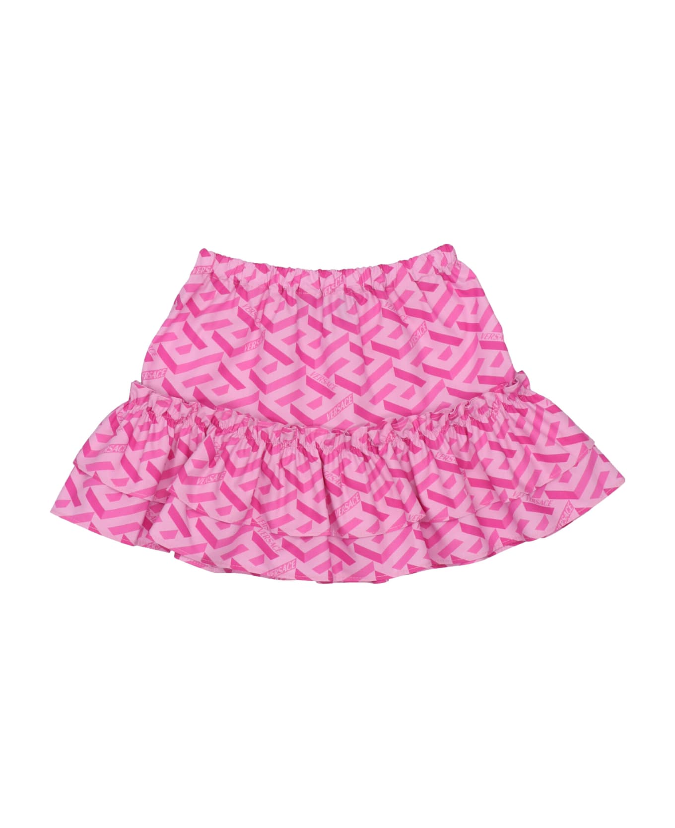 Versace 'la Greca' Skirt - Pink