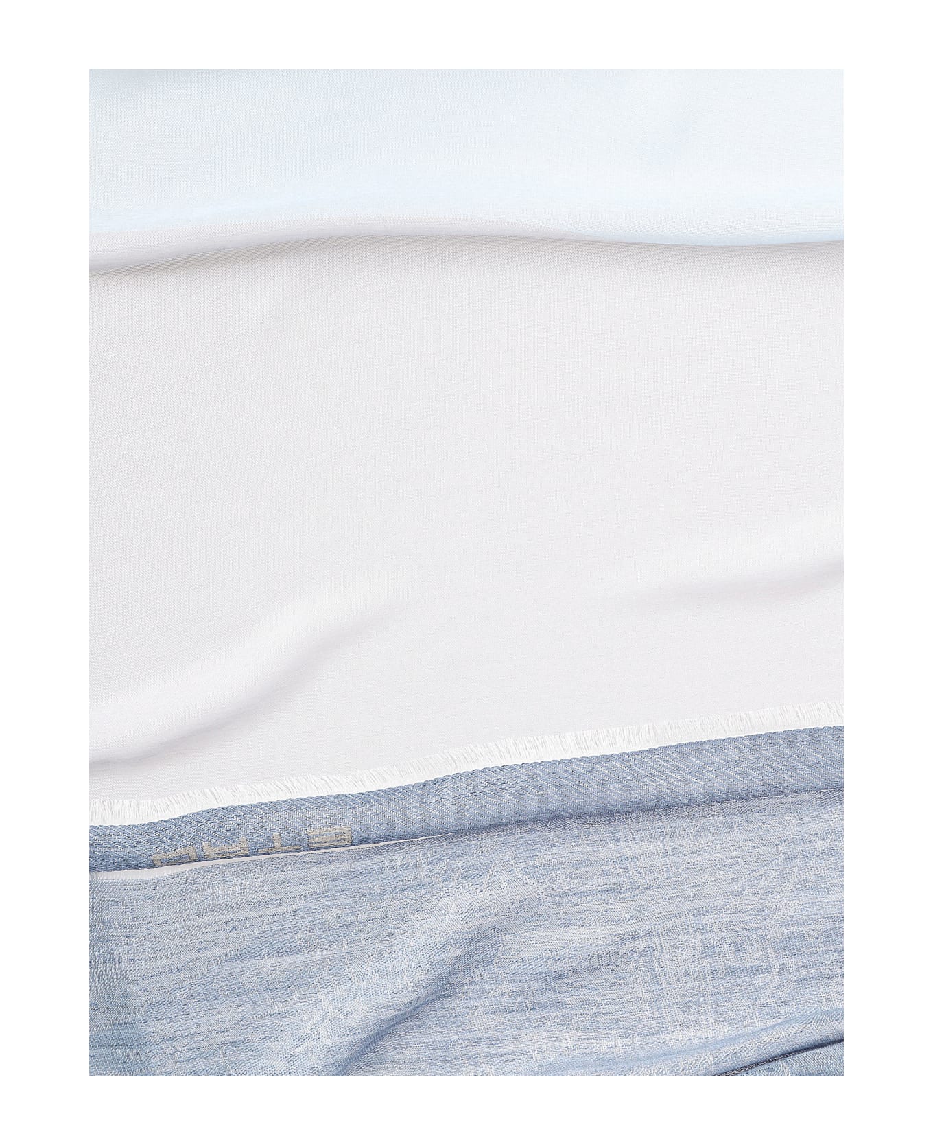 Etro Double Layer Scarf - Blu Navy スカーフ