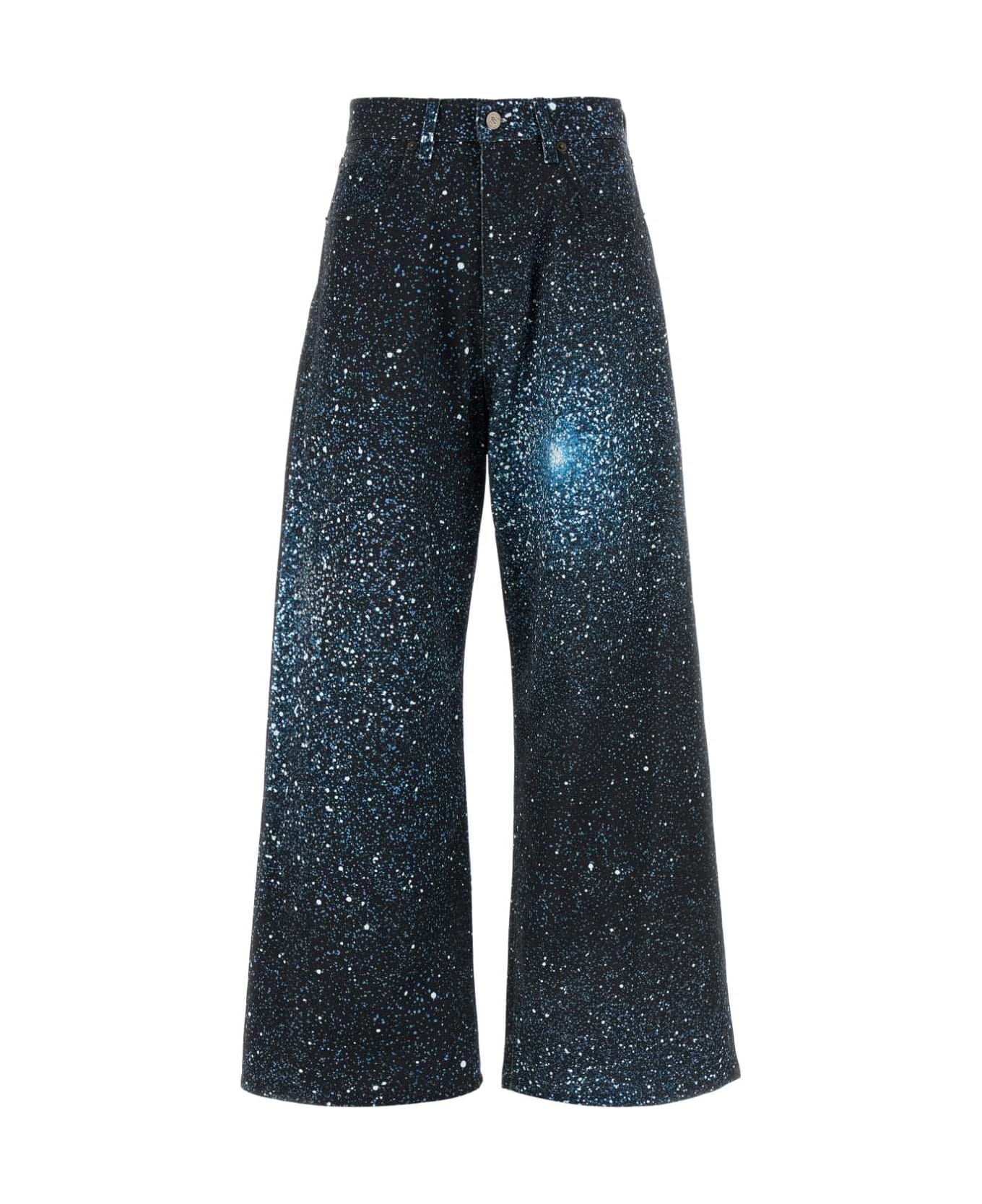 Giuseppe di Morabito Printed Stretch Denim Jeans - 89