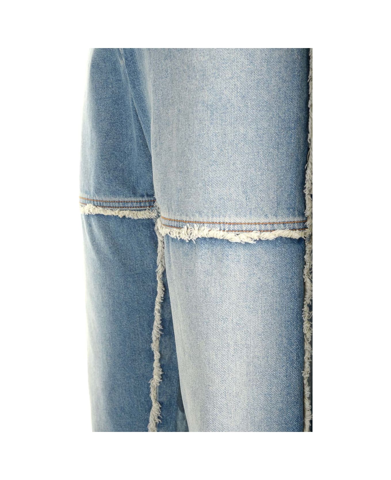 Marcelo Burlon Stonewashed Jeans - Blue