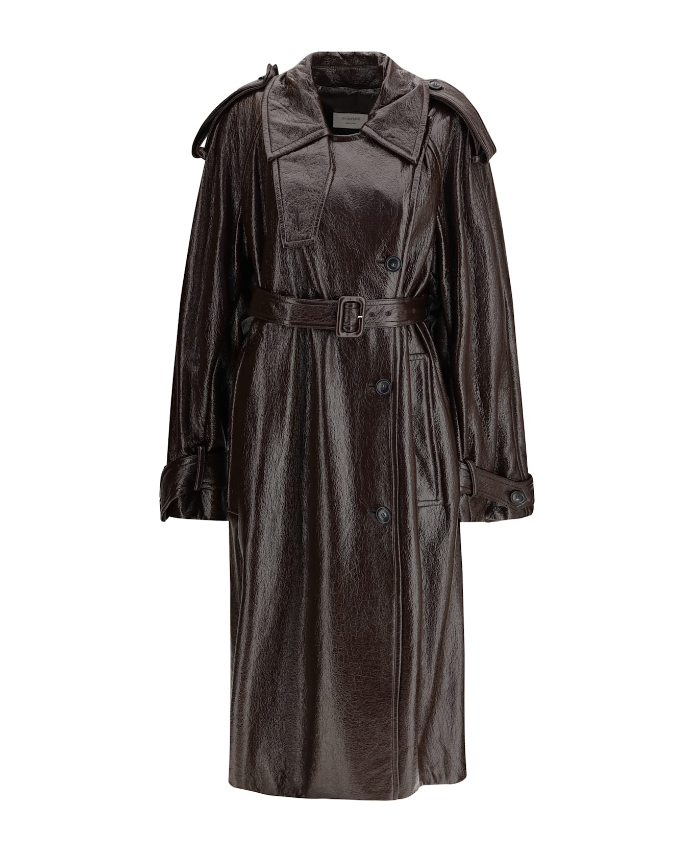 SportMax Bairo Long Trench Coat