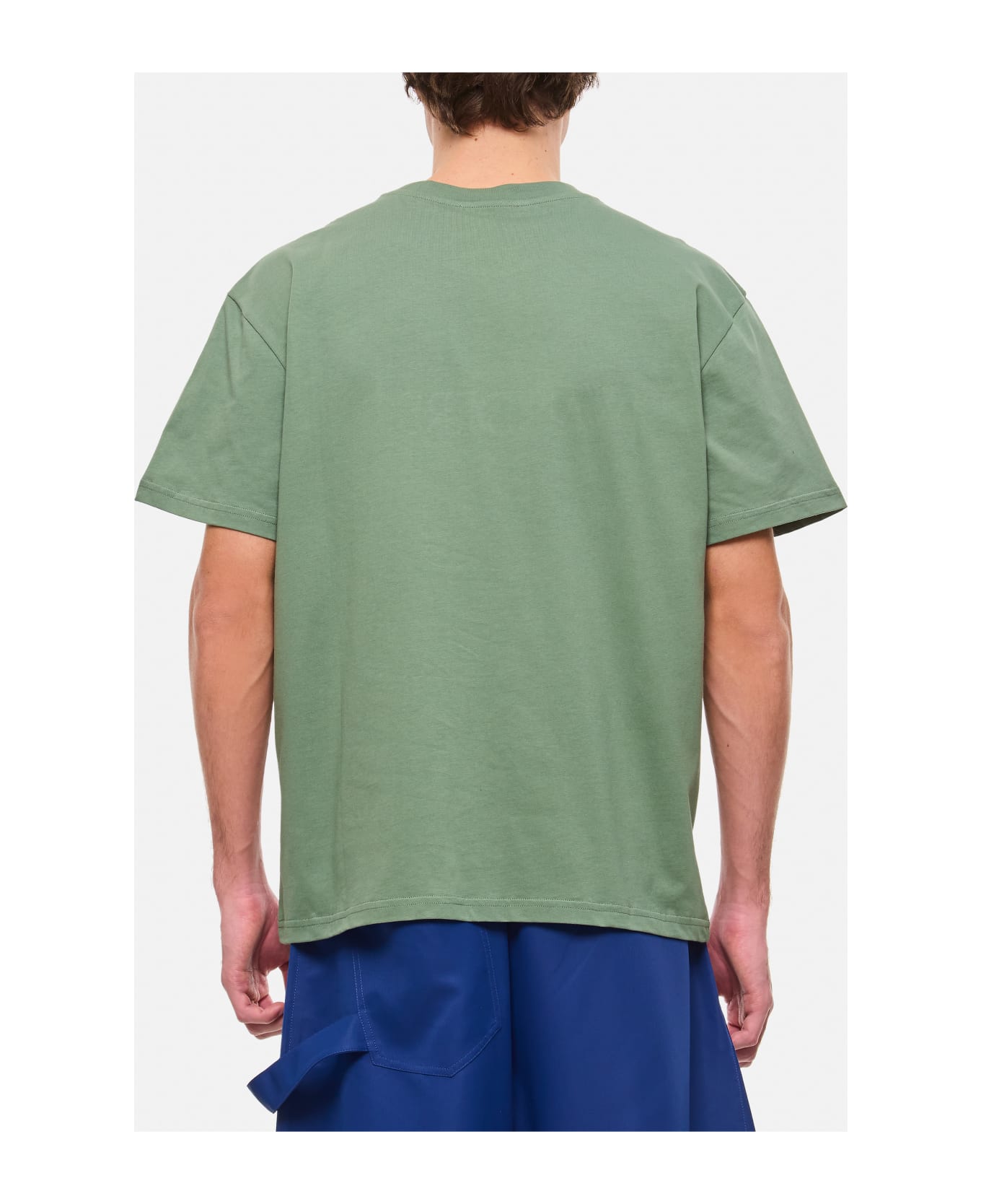 J.W. Anderson Logo Embroidery T-shirt - Green