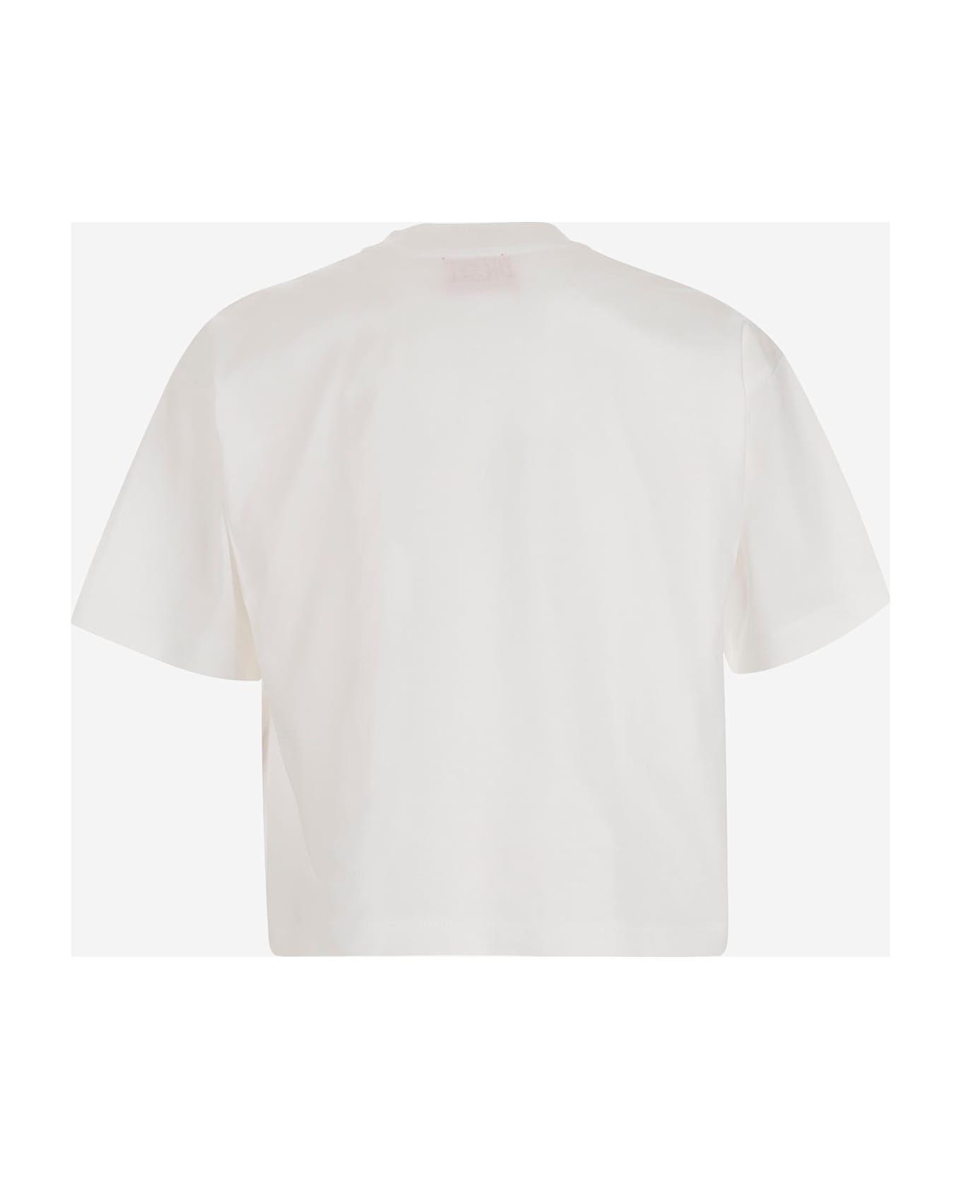 Diesel Tixan Cotton T-shirt With Logo - White