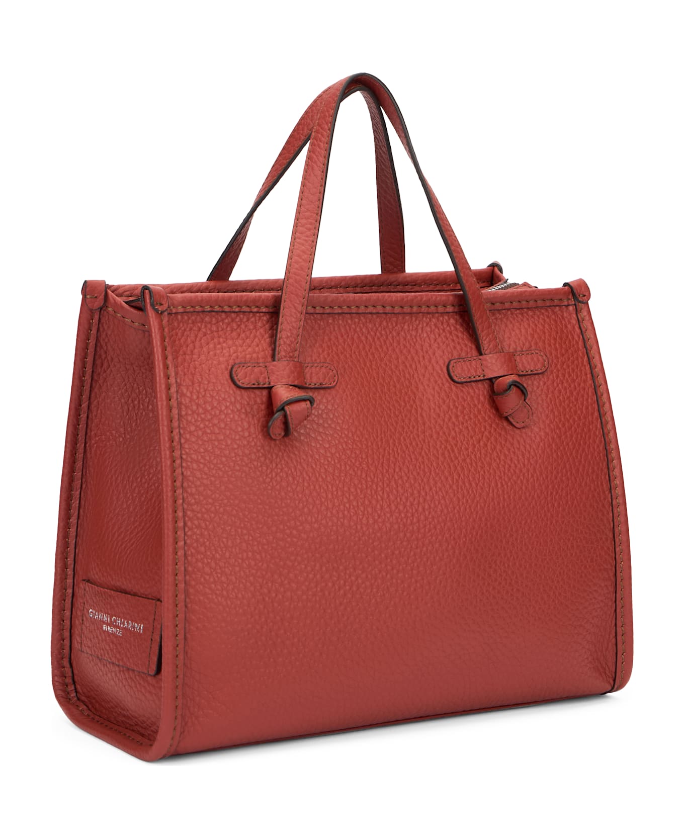 Gianni Chiarini Miss Marcella 32 Leather Handbag - red