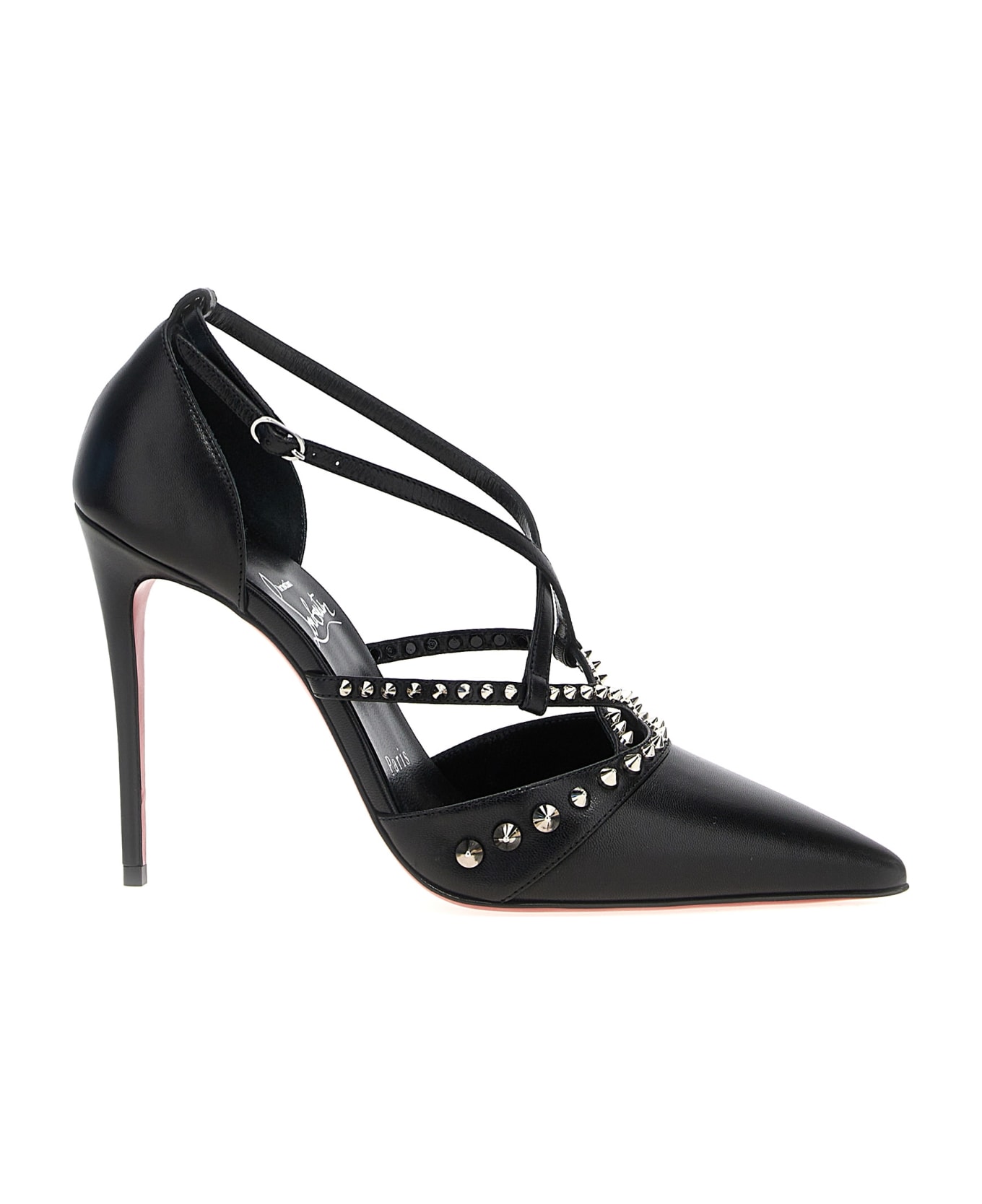 Christian Louboutin 'tatooshka Spikes' Pumps - Black  