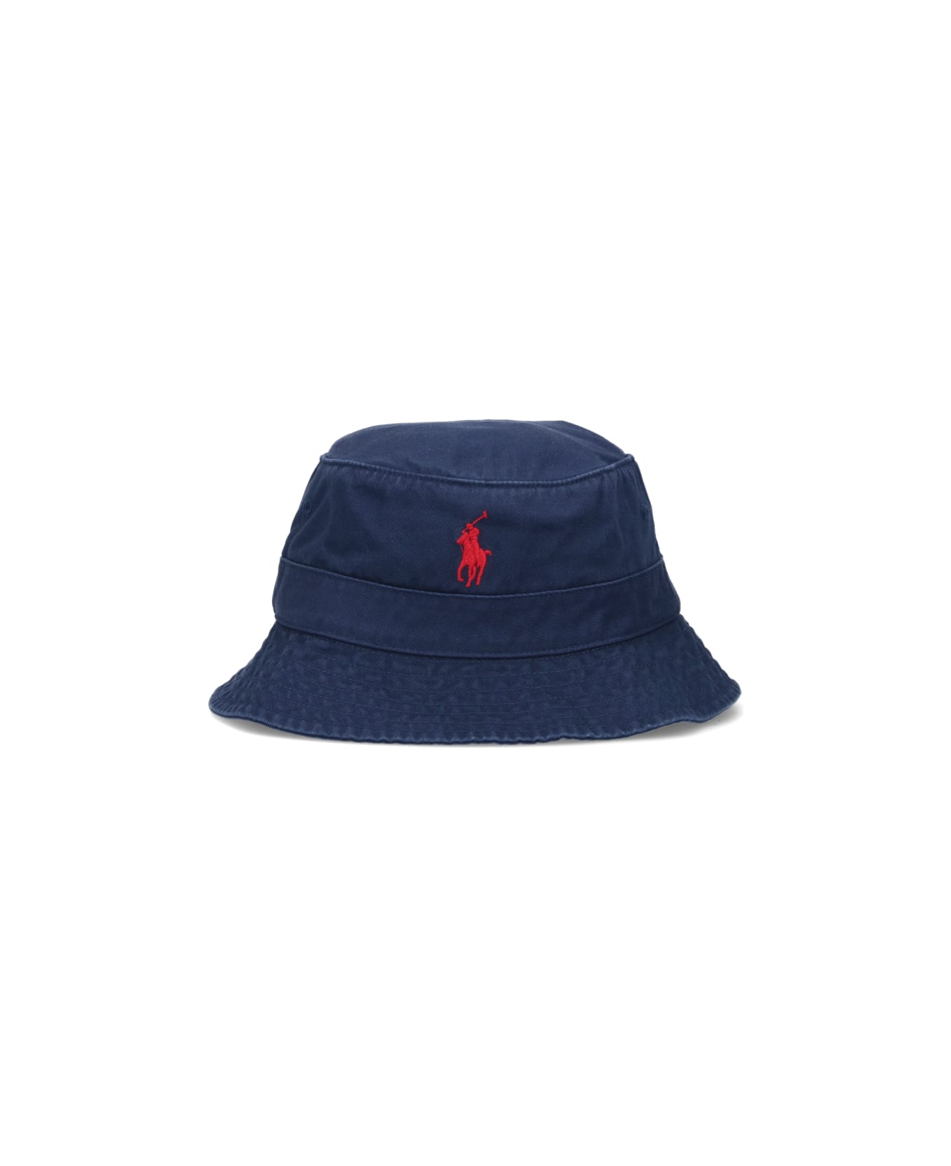 Polo Ralph Lauren Logo Bucket Hat - Blue
