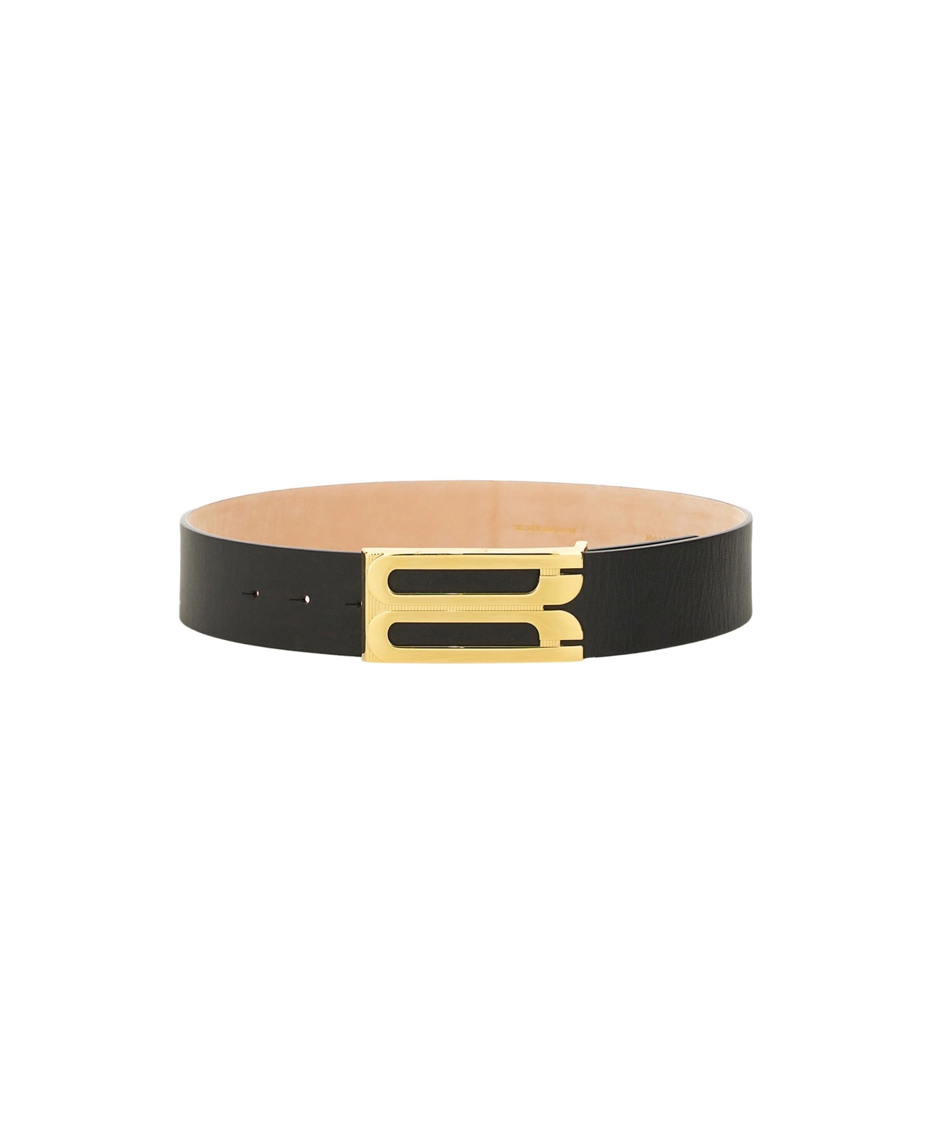 Victoria Beckham Jumbo Frame Belt - Black