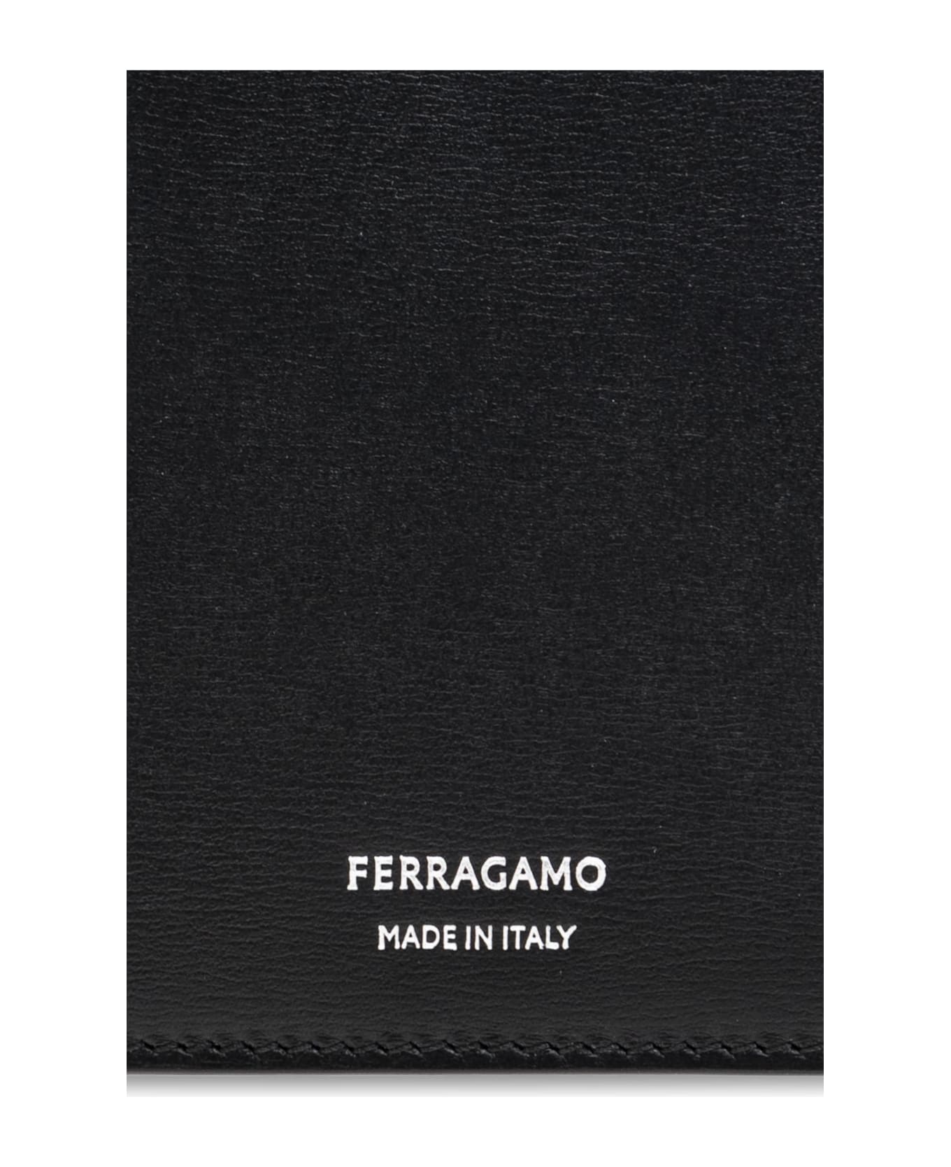 Ferragamo Leather Wallet - nero