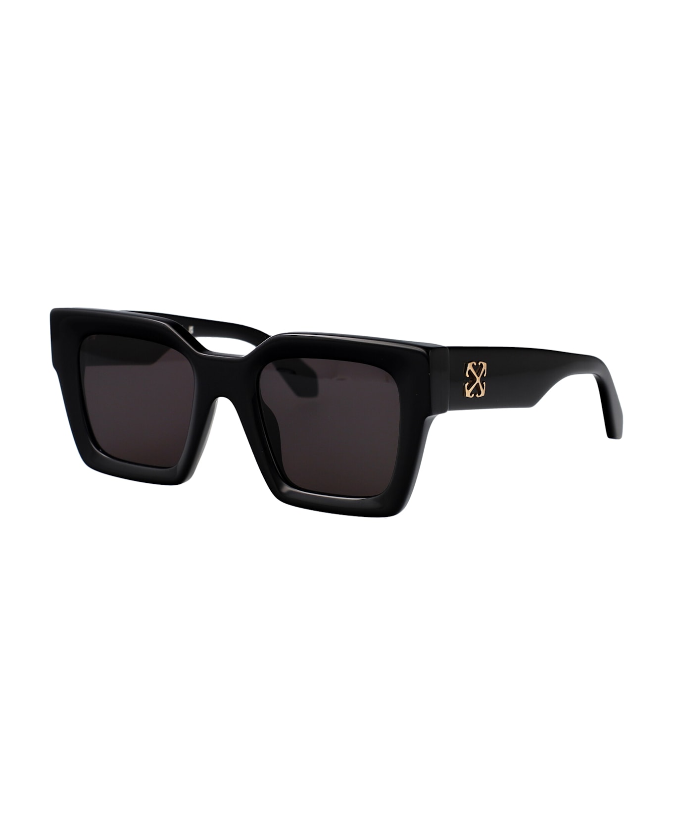 Off-White Jackson Sunglasses - BLACK DARK GREY