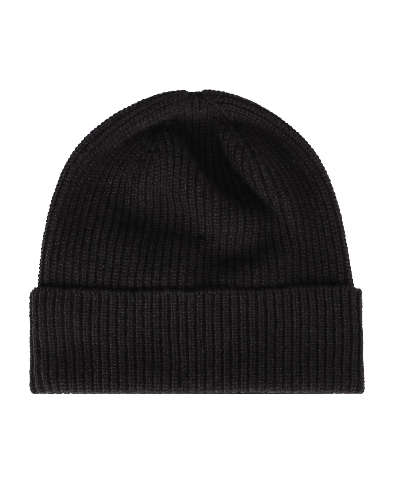 Woolrich Ribbed Knit Beanie - Black