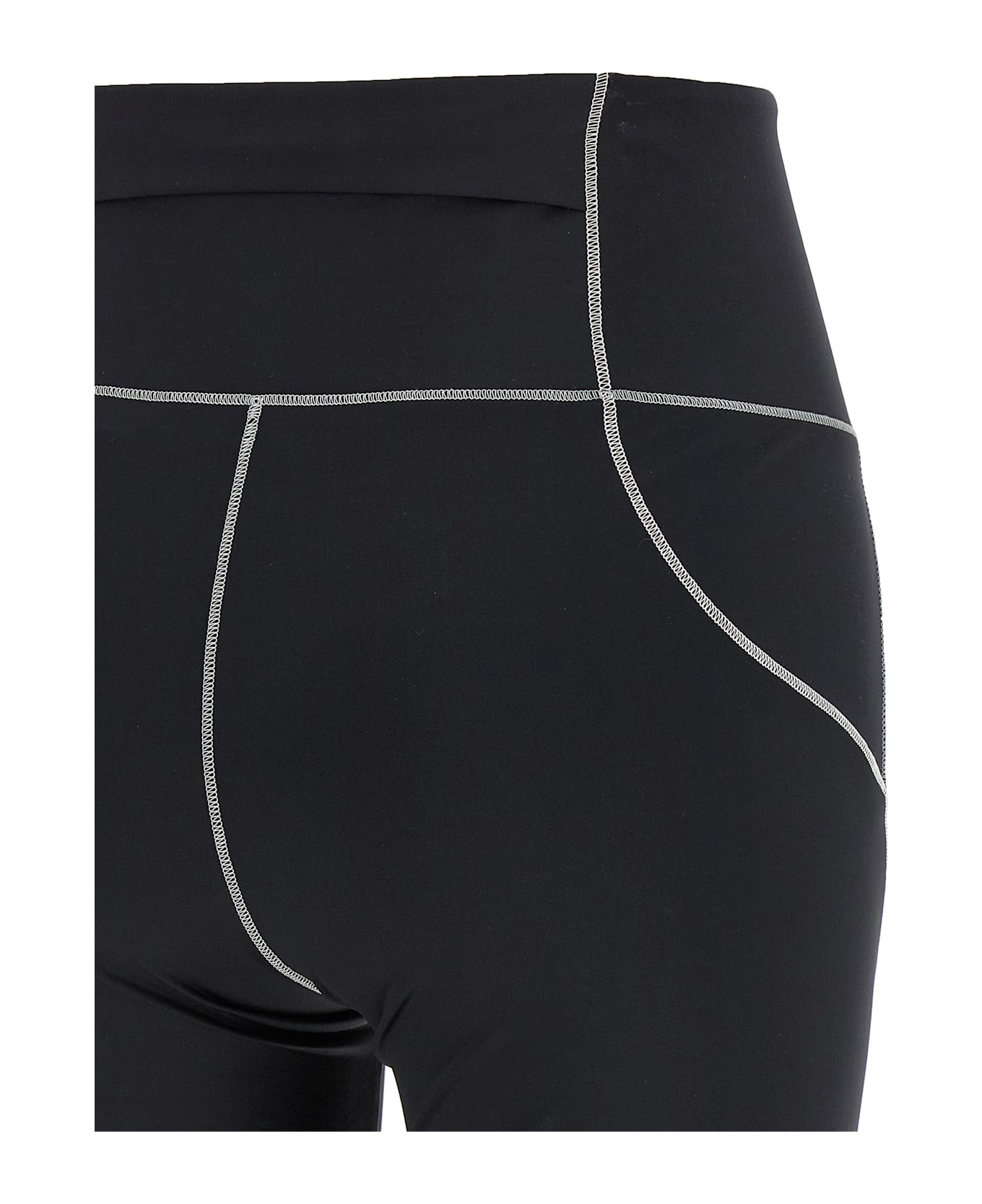 Moncler Grenoble Logo Patch Leggings - Black  