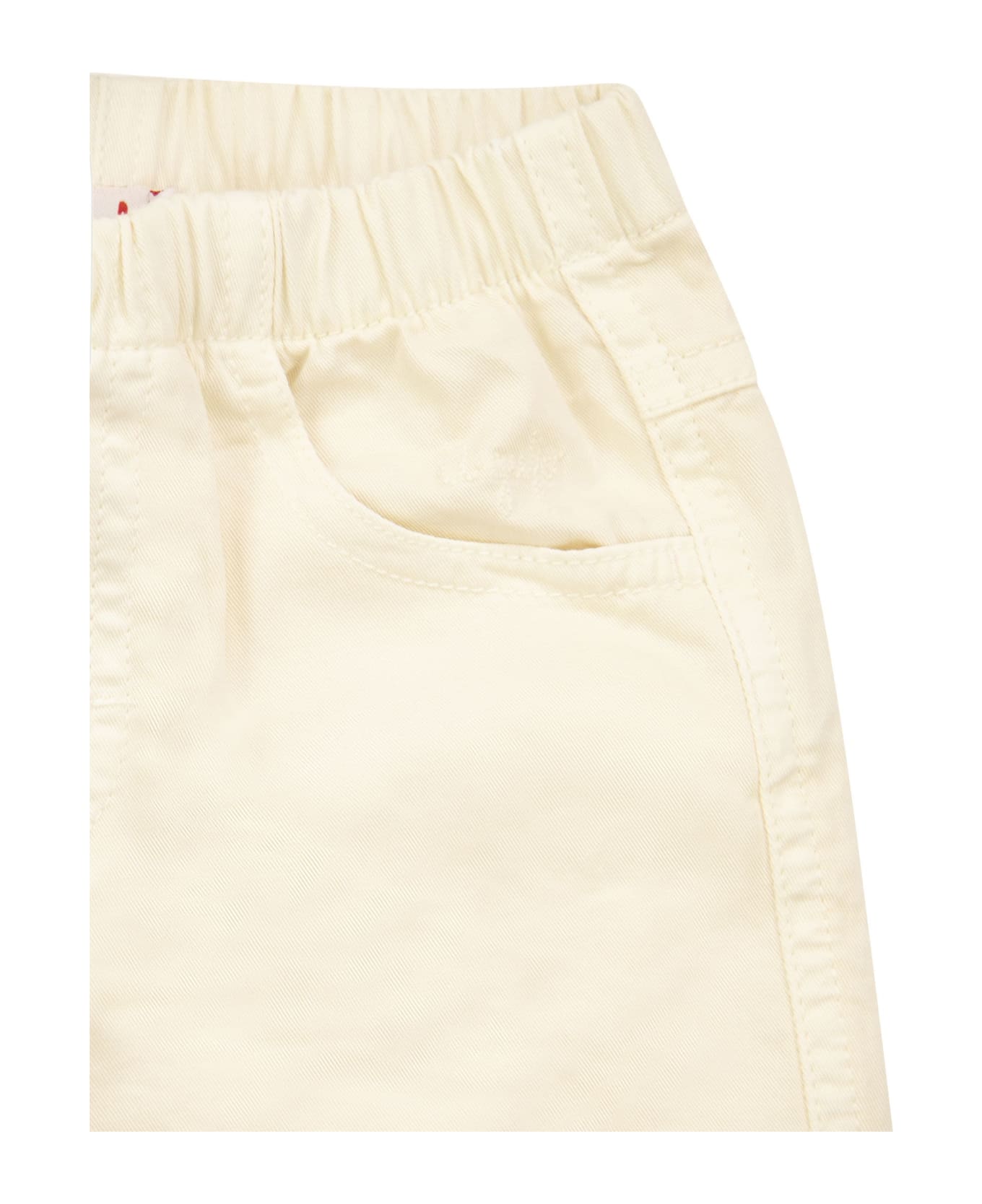 Il Gufo Cotton Trousers - Cream