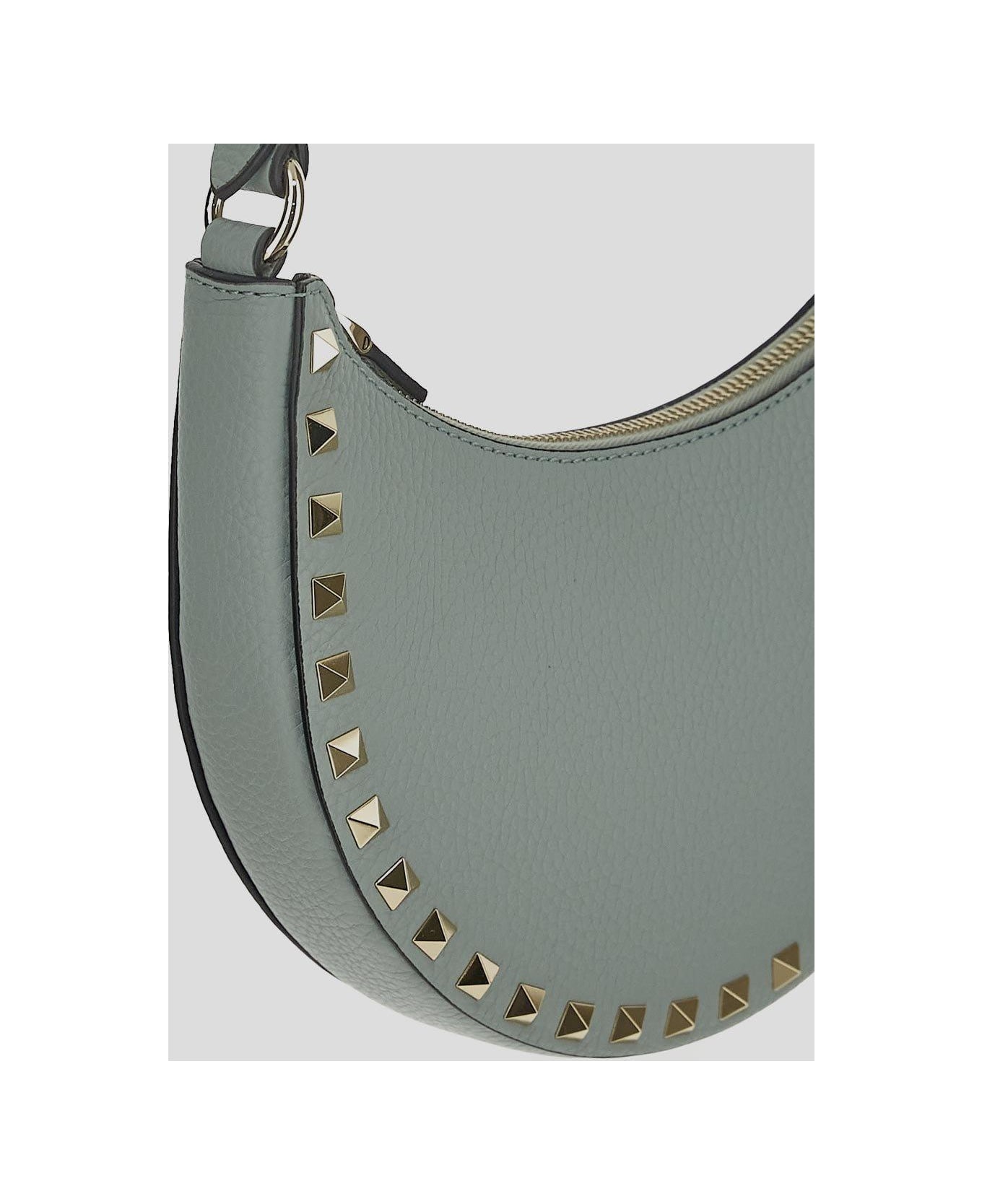 Garavani Rockstud Zip-up Hobo Bag