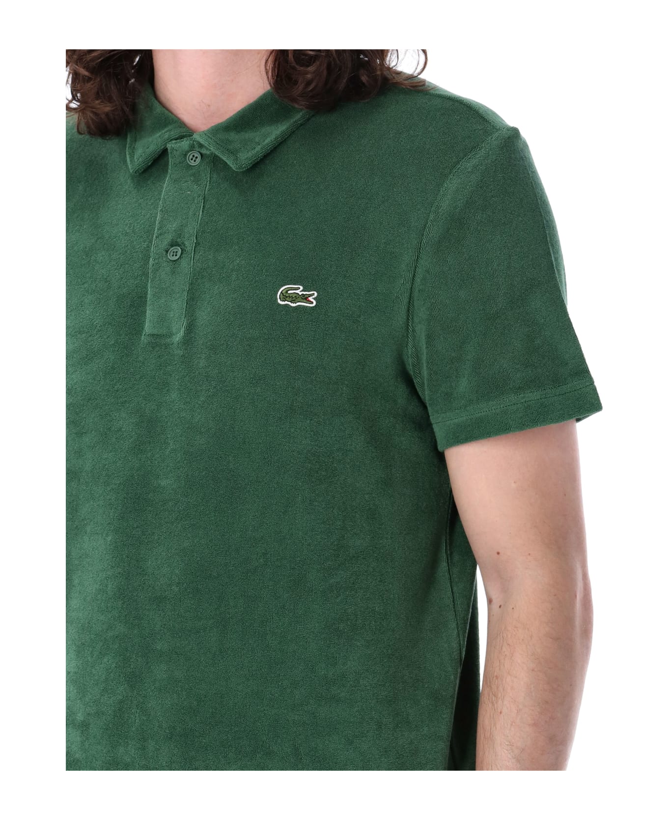 Lacoste Classic Terry Polo Shirt - GREEN