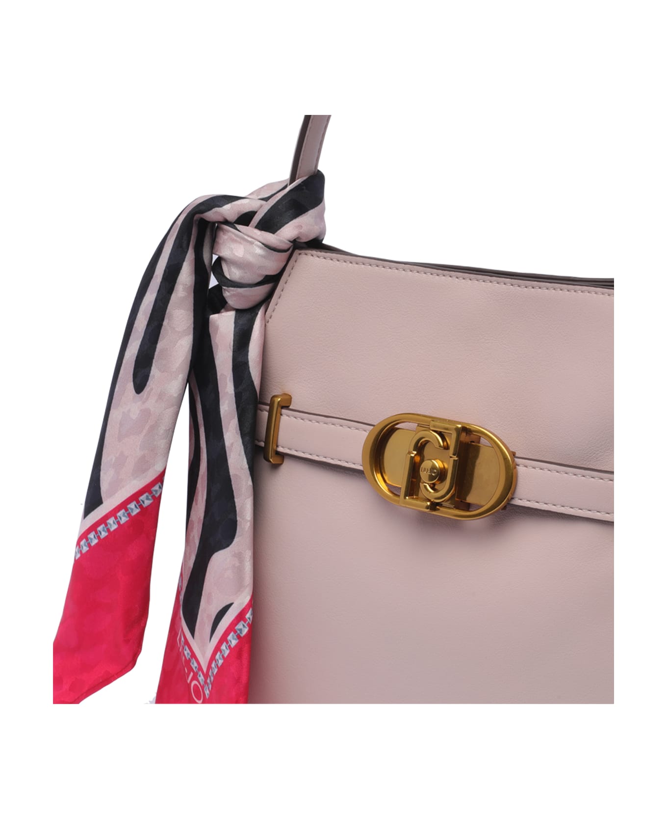 Liu-Jo Medium Logo Handbag - Pink トートバッグ