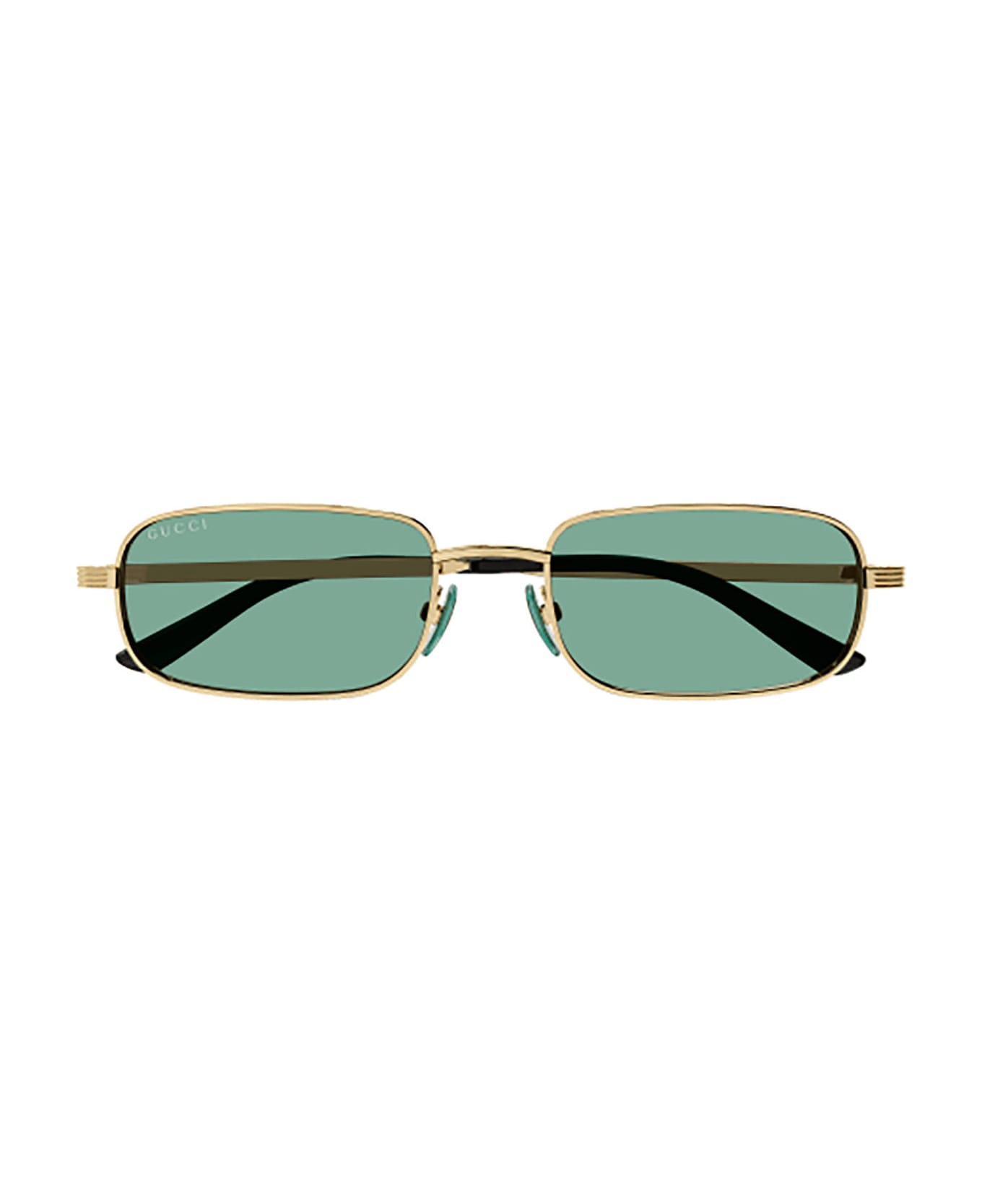 Gucci Eyewear Gg1457s Sunglasses - 005 gold gold green サングラス